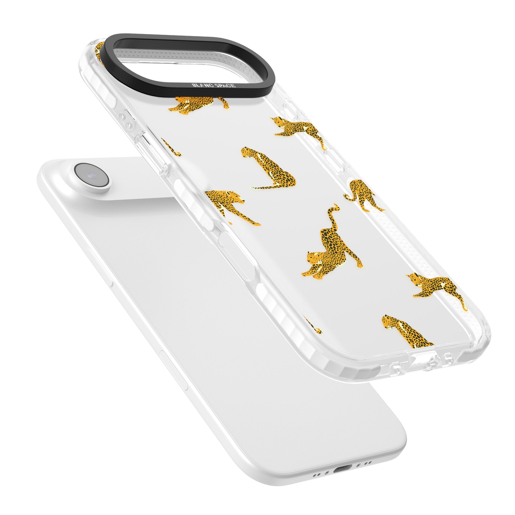 Leopard Spots iPhone 17 Air Impact Clear Phone Case Colours