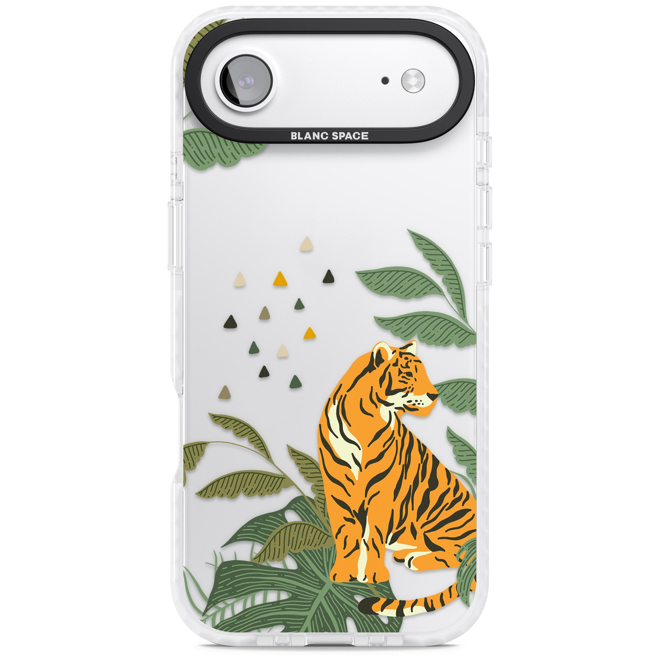 Tiger Jungle iPhone 17 Air Impact Clear Phone Case