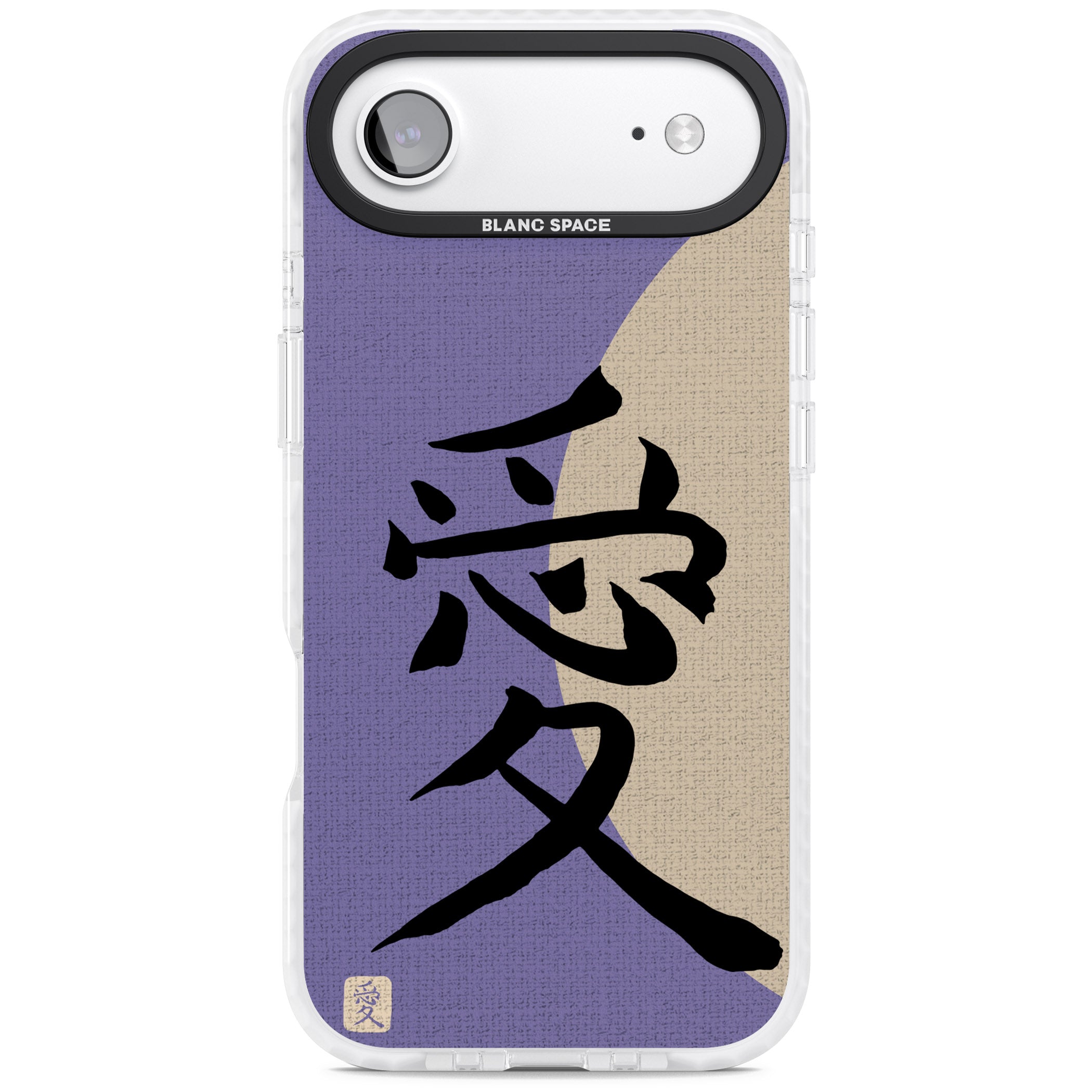 Vintage Japanese Kanji Love iPhone 17 Air Impact Clear Phone Case