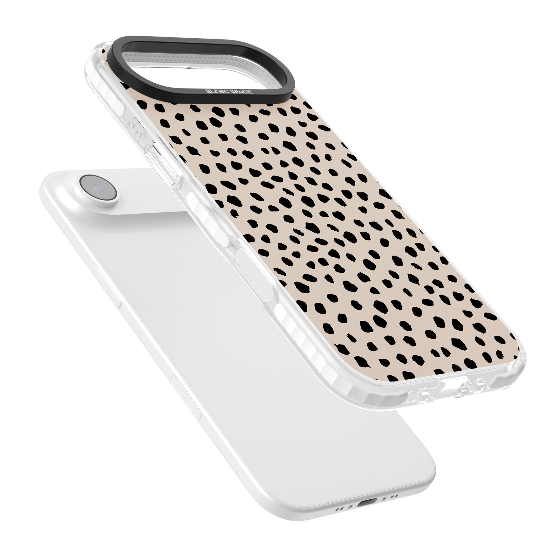 Almond Latte iPhone 17 Air Impact Clear Phone Case Colours