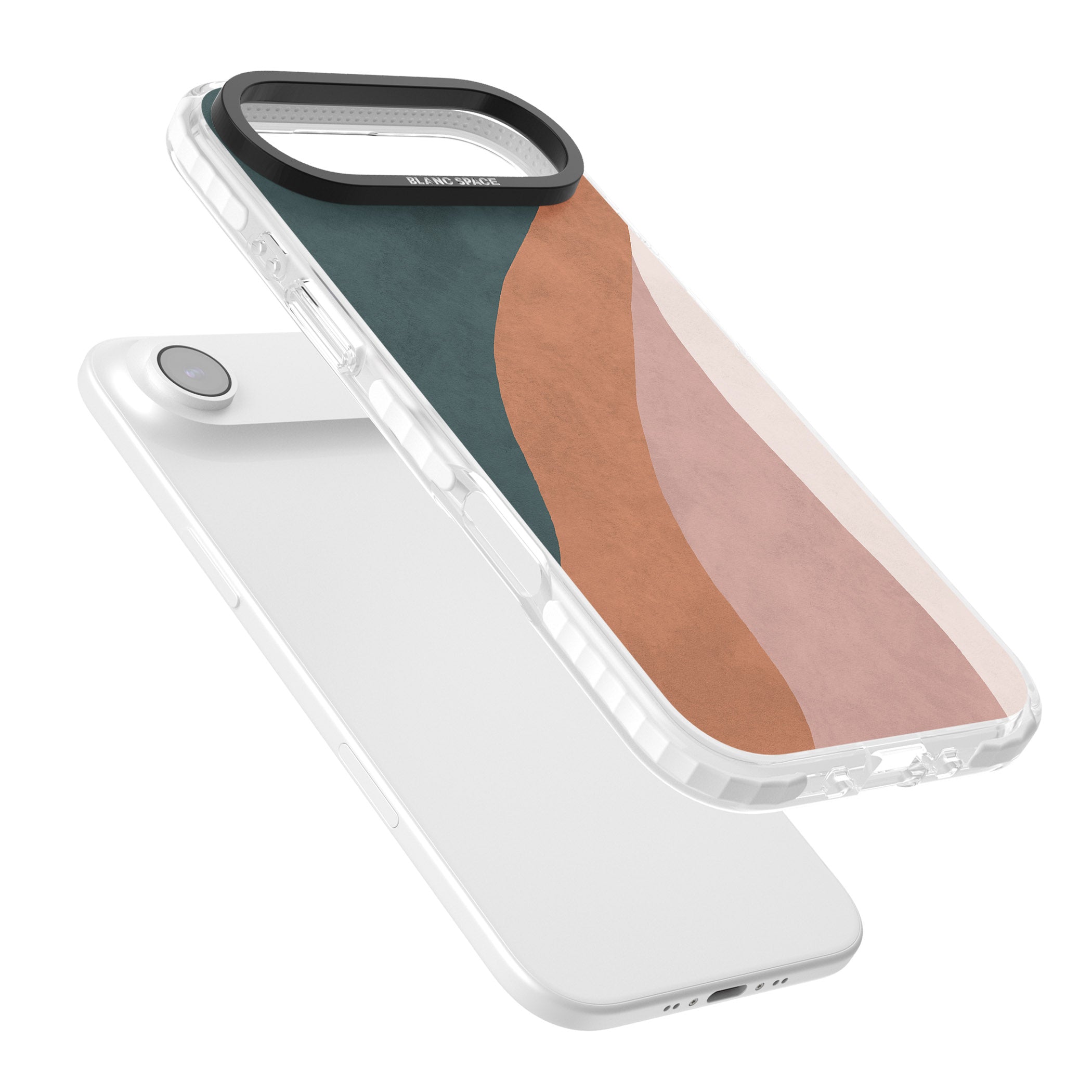 Earthwave Abstract iPhone 17 Air Impact Pro Clear Phone Case Colours