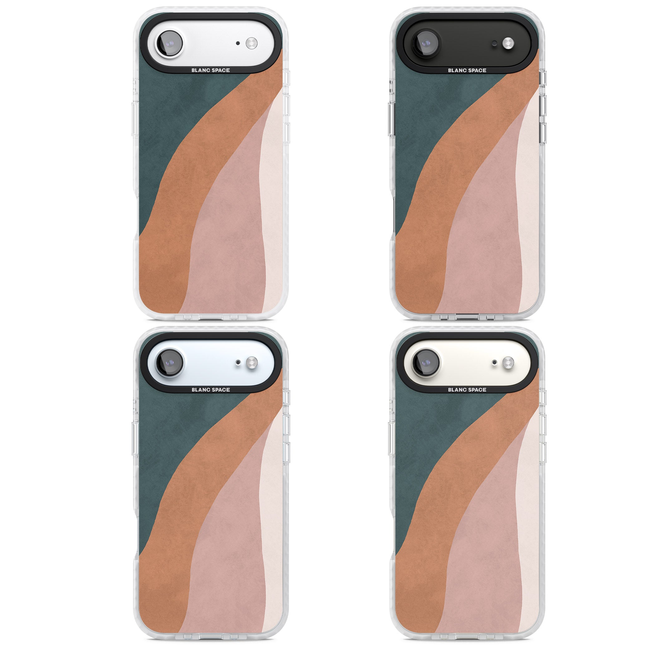 Earthwave Abstract iPhone 17 Air Impact Pro Clear Phone Case APT Impact Protection