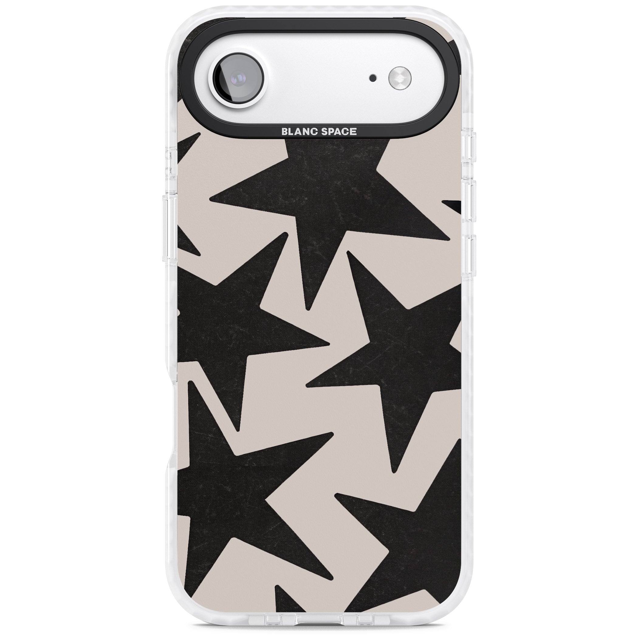 Black Superstars iPhone 17 Air Impact Pro Clear Phone Case