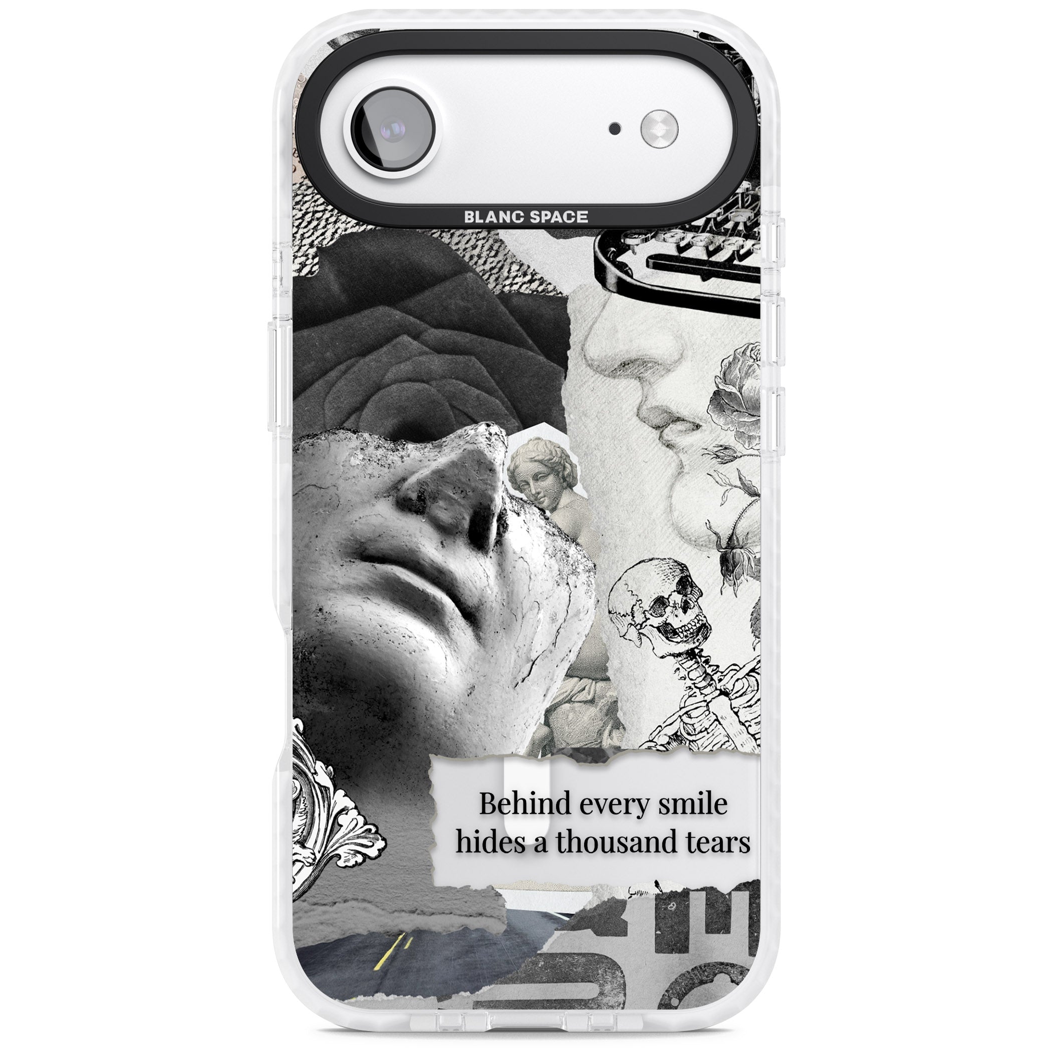 Behind Every Smile iPhone 17 Air Impact Pro Clear Phone Case