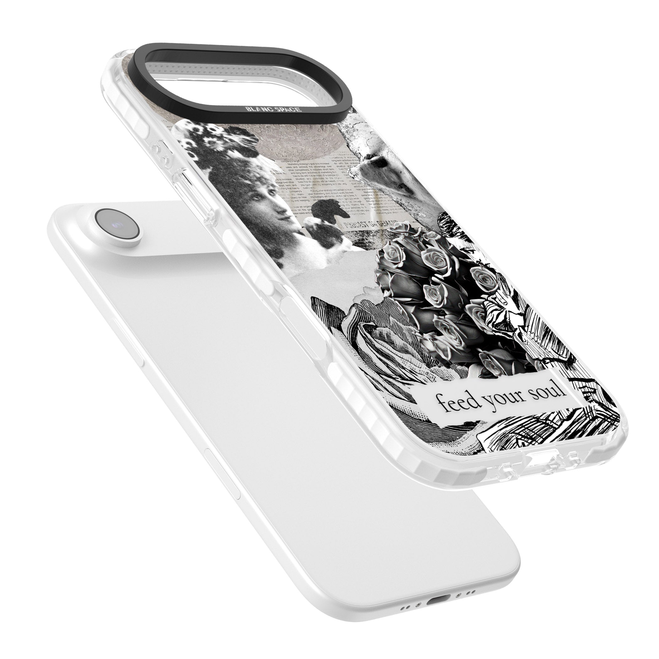 Feed Your Soul iPhone 17 Air Impact Pro Clear Phone Case Colours
