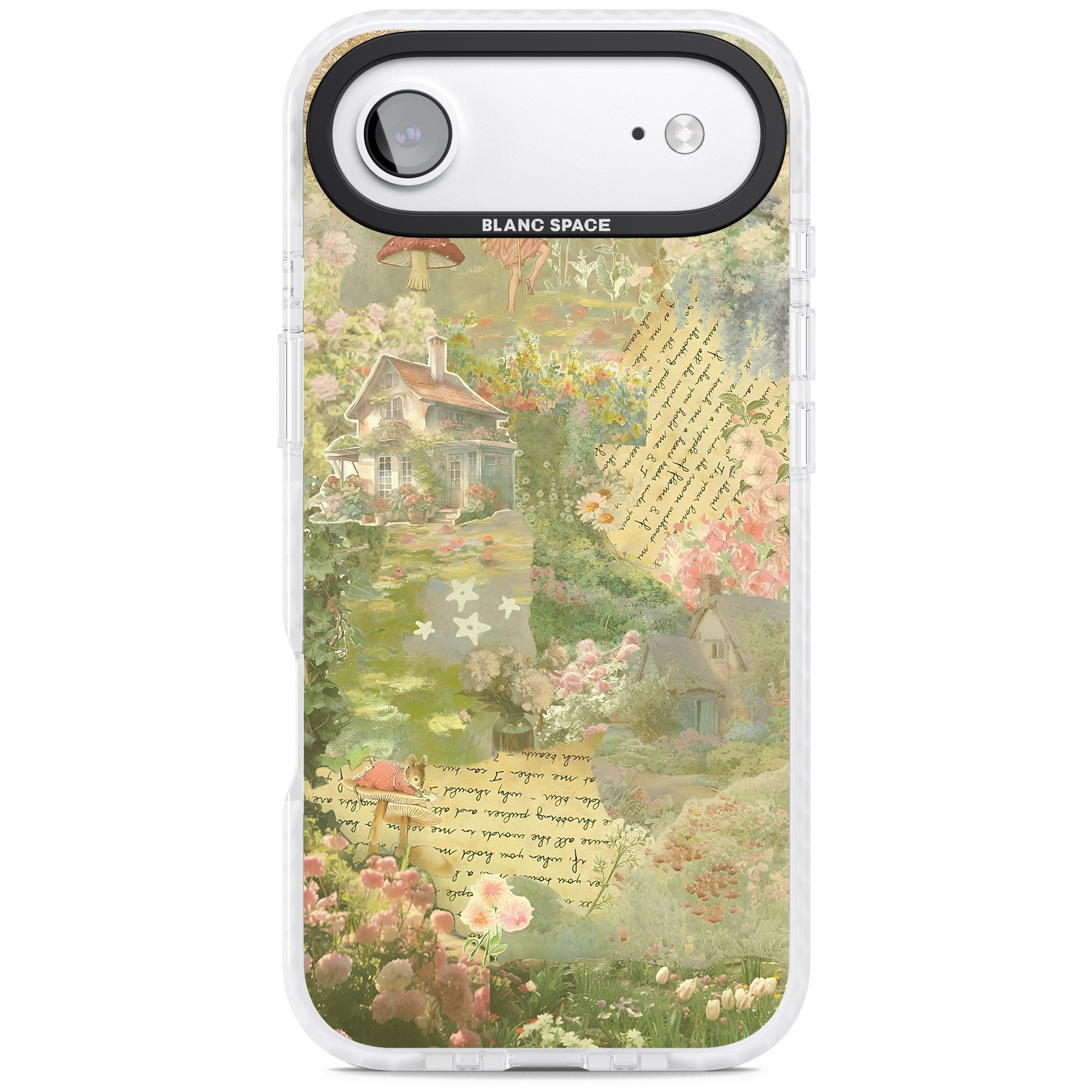 Soft Spring Collage iPhone 17 Air Impact Pro Clear Phone Case