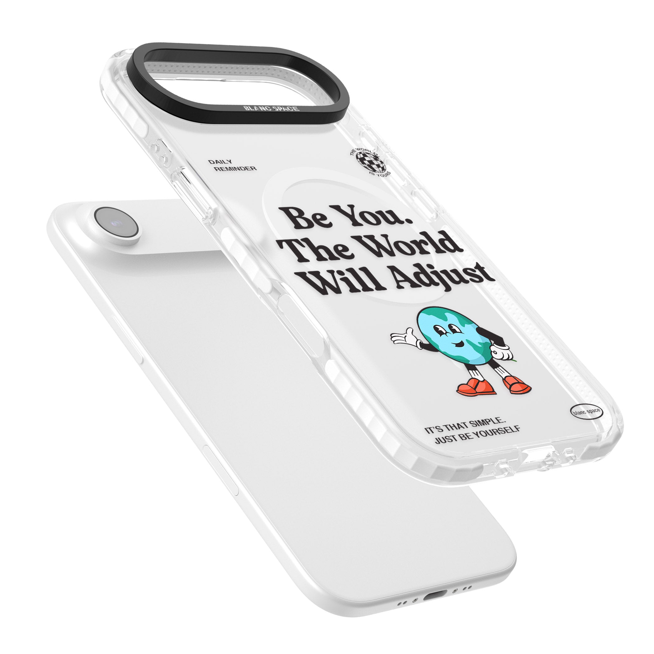 Be You The World Will Adjust iPhone 17 Air Impact Pro Clear Phone Case Colours
