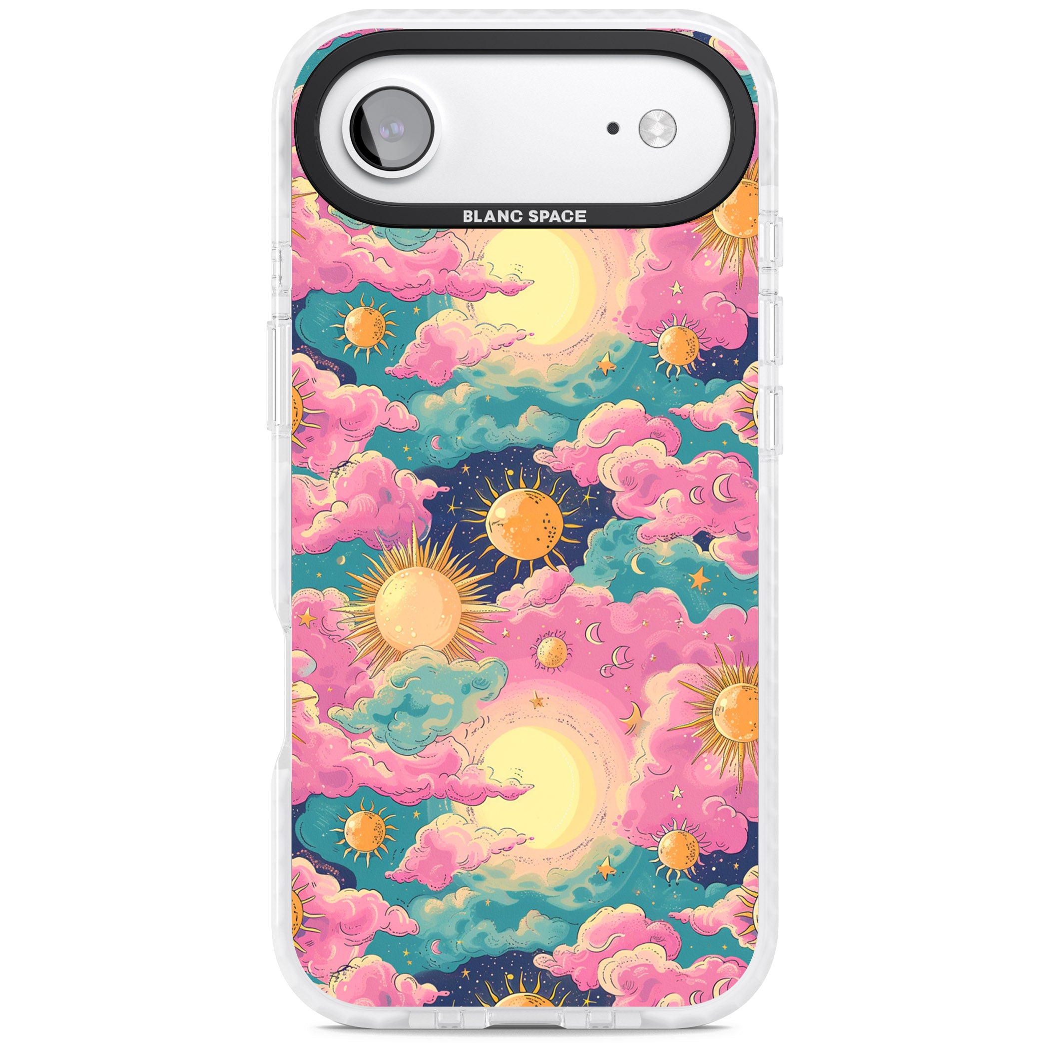Starlight Clouds iPhone 17 Air Impact Pro Clear Phone Case