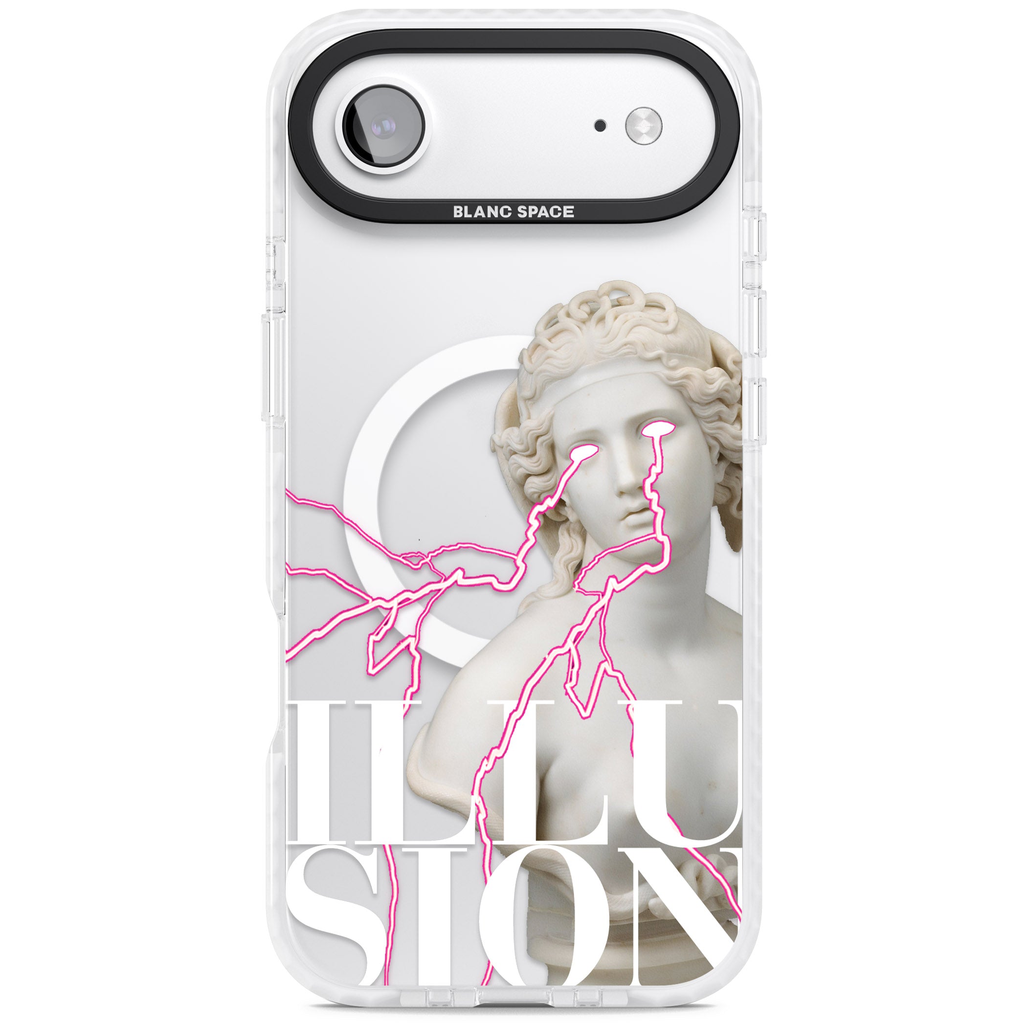 Illusion iPhone 17 Air Impact Pro Clear Phone Case