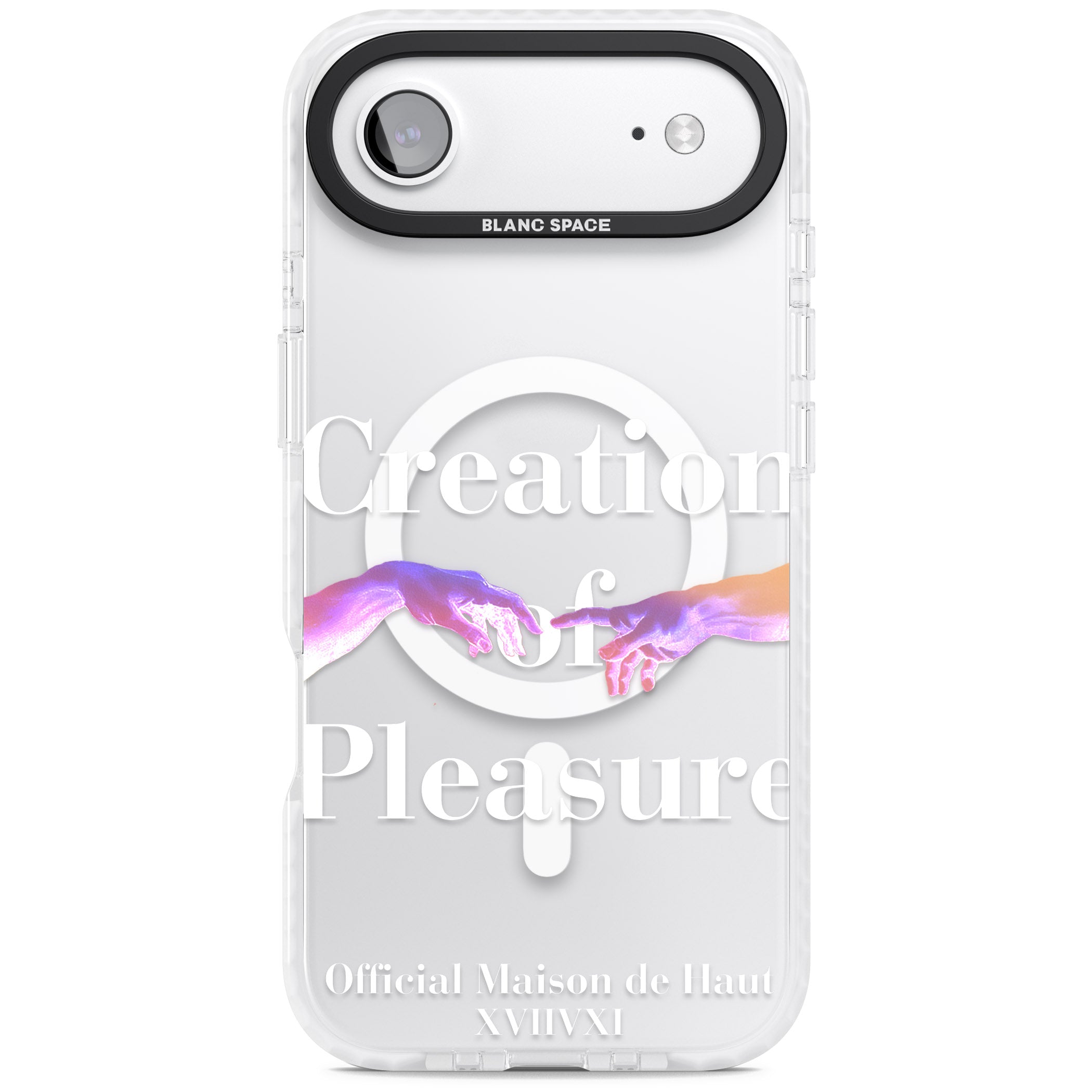 Creation Of Pleasure iPhone 17 Air Impact Pro Clear Phone Case