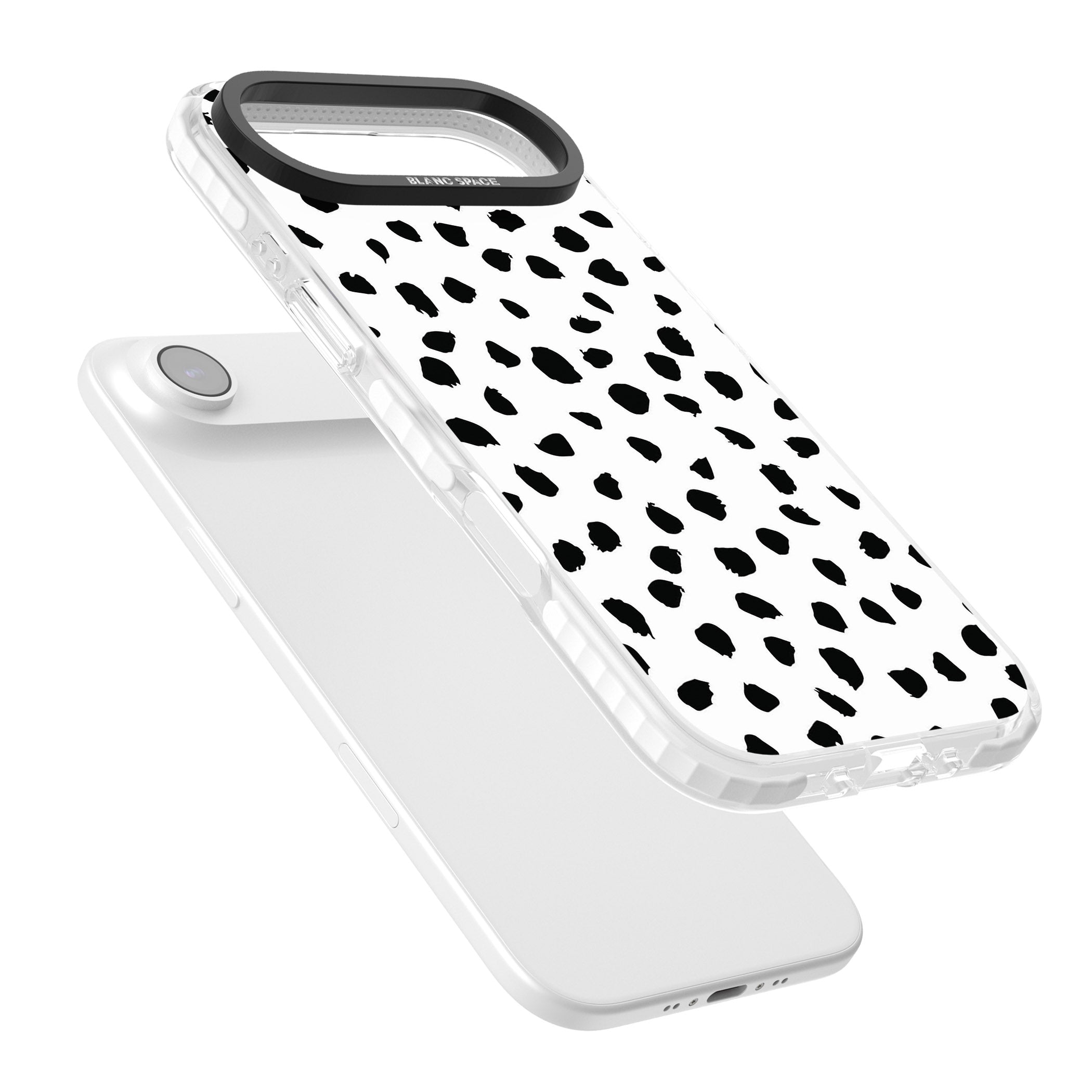 Dalmatian Print iPhone 17 Air Impact Pro Clear Phone Case Colours