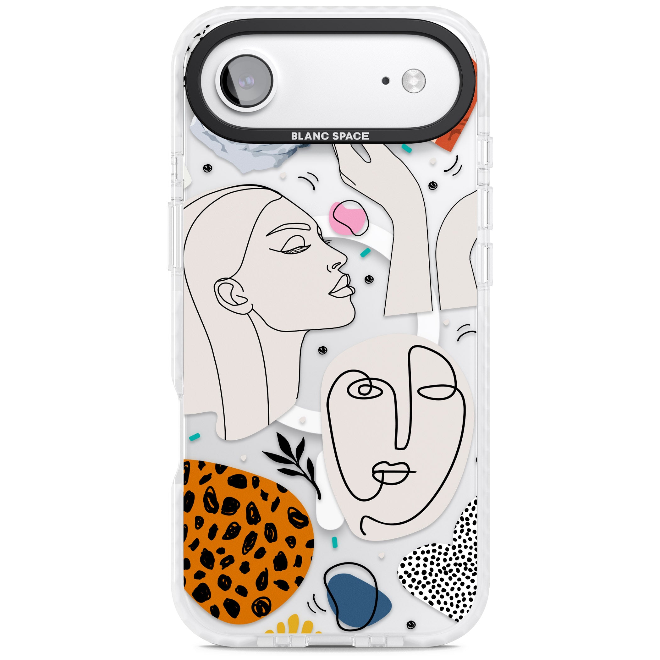 Artistic Expression Scrapbook iPhone 17 Air Impact Pro Clear Phone Case