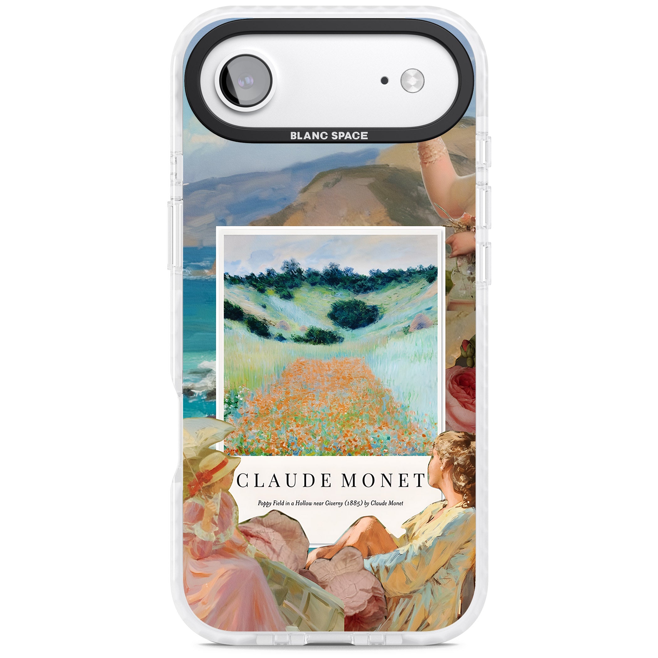 Monet Poppy Field iPhone 17 Air Impact Pro Clear Phone Case