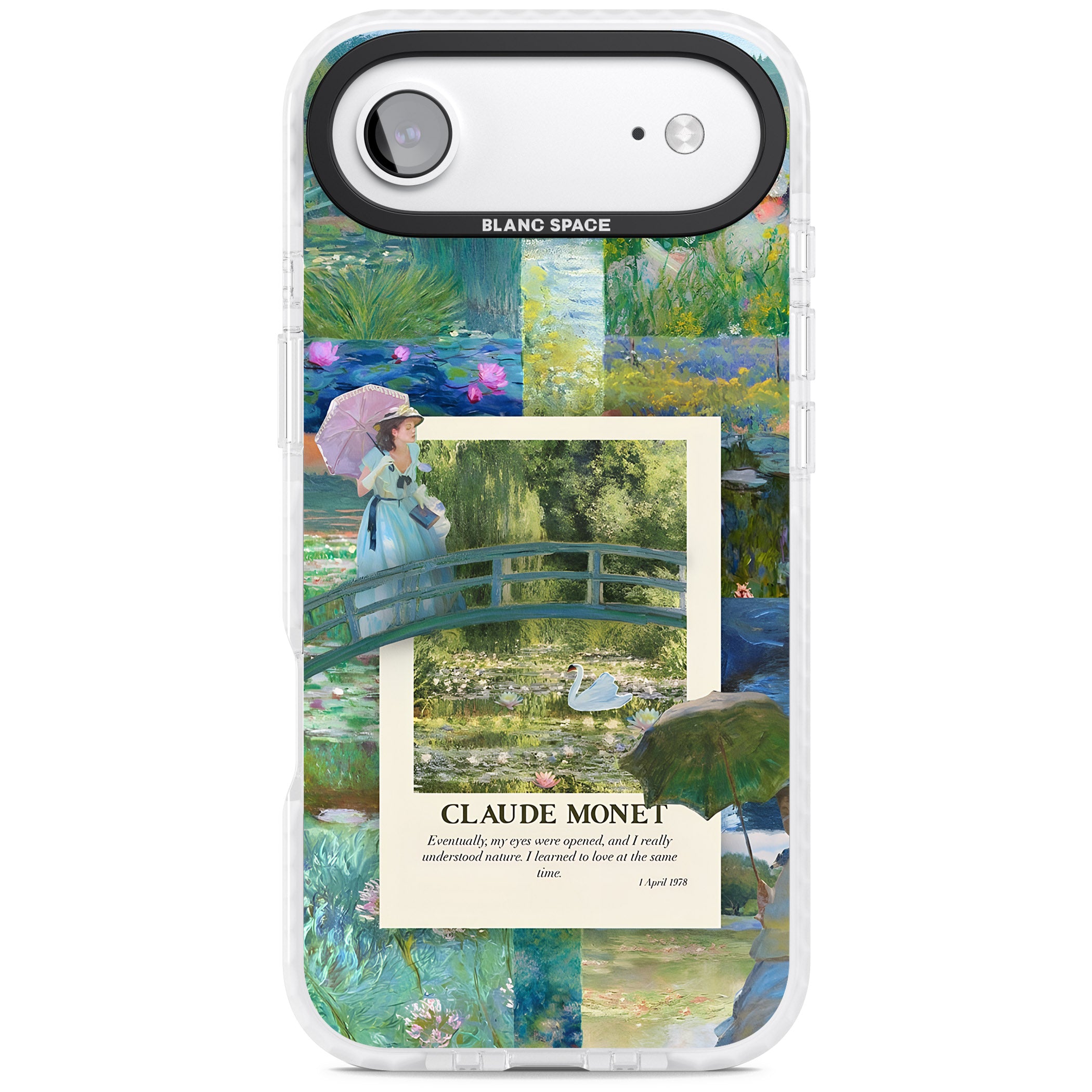 Monet Gardens iPhone 17 Air Impact Pro Clear Phone Case