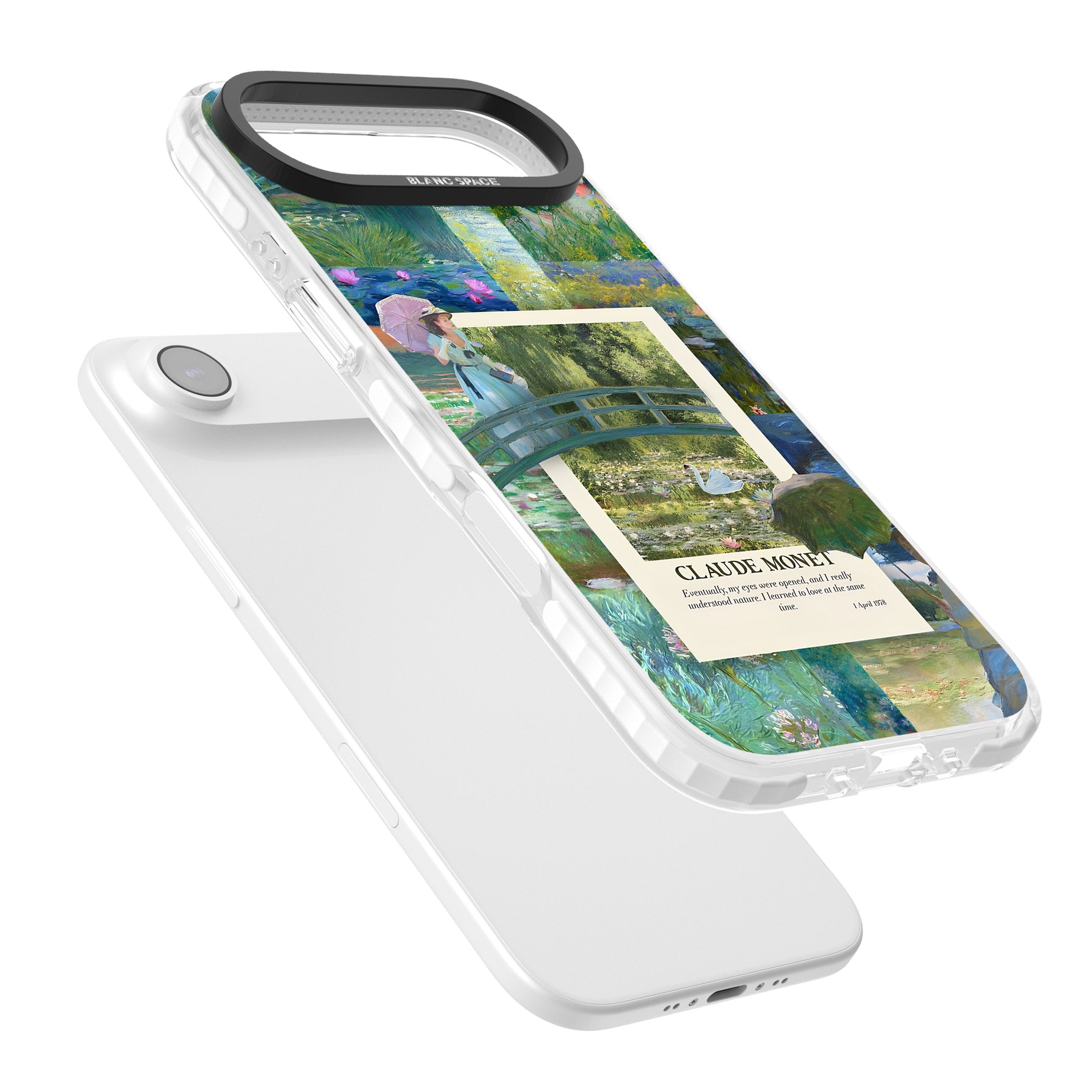 Monet Gardens iPhone 17 Air Impact Pro Clear Phone Case Colours
