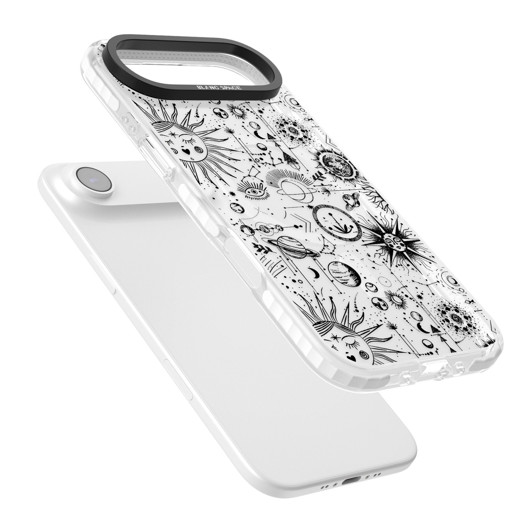 Cosmic Zodiac iPhone 17 Air Impact Pro Clear Phone Case Colours