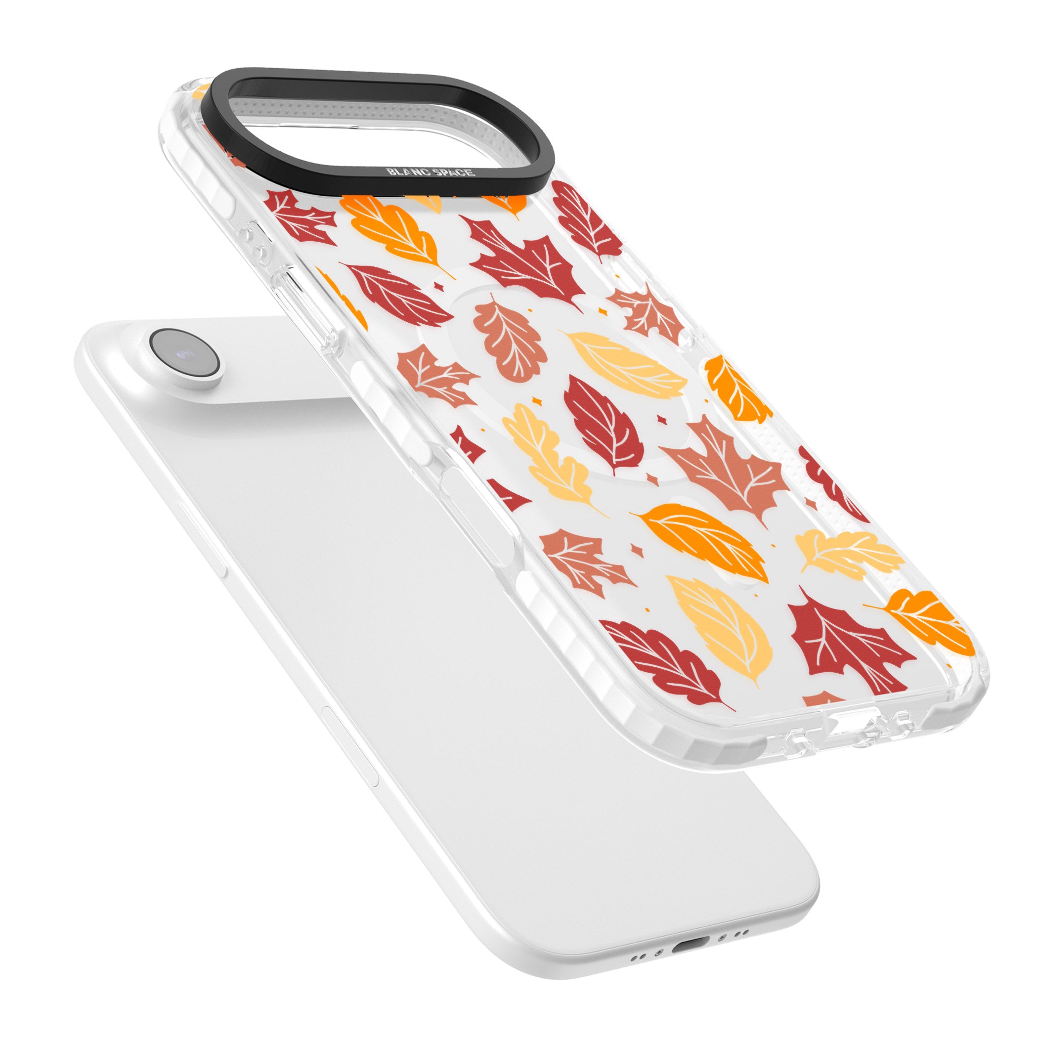 Autumn Leaves iPhone 17 Air Impact Pro Clear Phone Case Colours