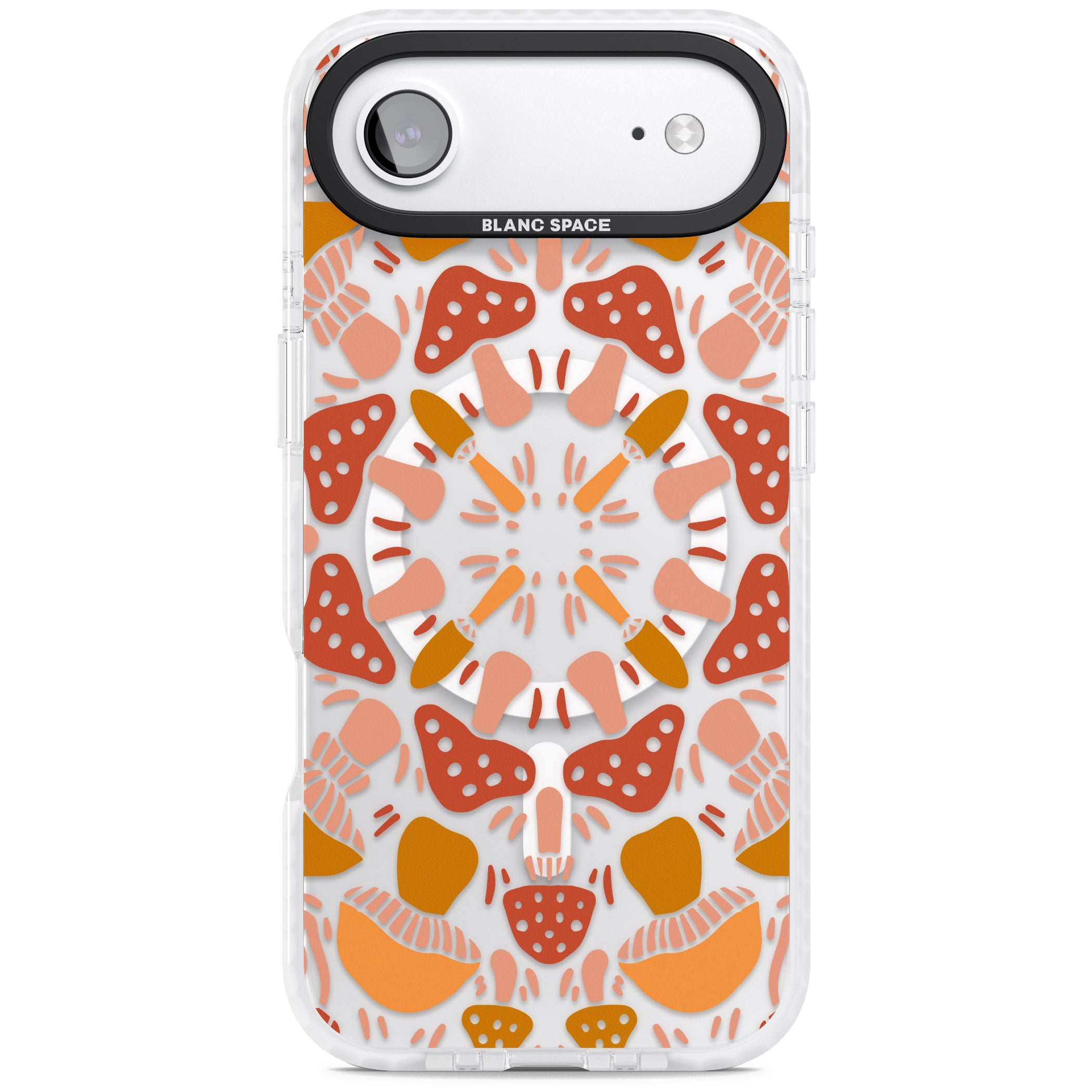 Mushroom Medley iPhone 17 Air Impact Pro Clear Phone Case