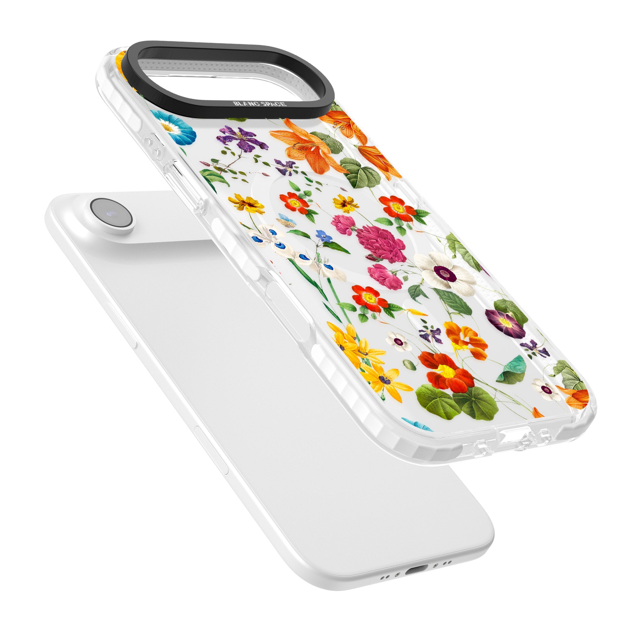 Whimsical Wildflowers iPhone 17 Air Impact Pro Clear Phone Case Colours