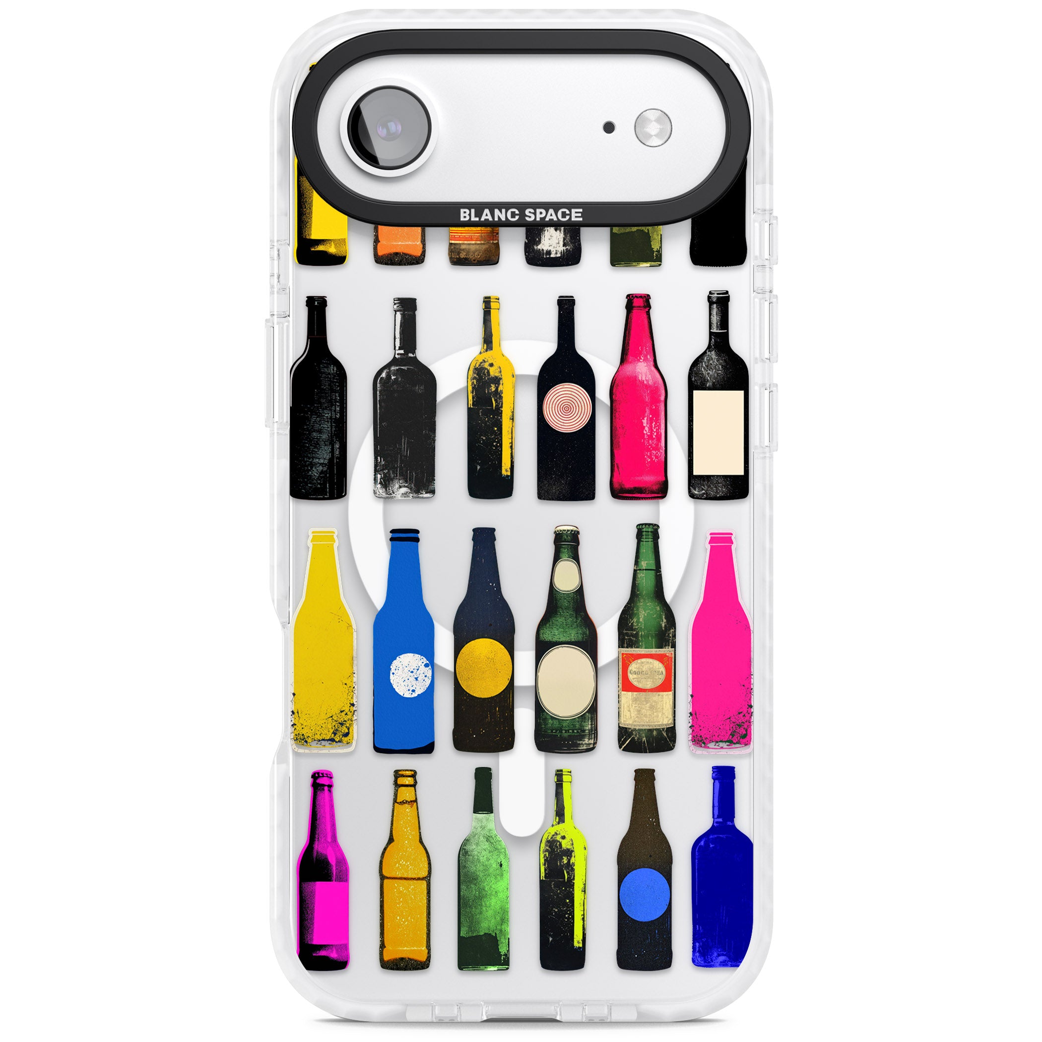 Glass Bottles iPhone 17 Air Impact Pro Clear Phone Case