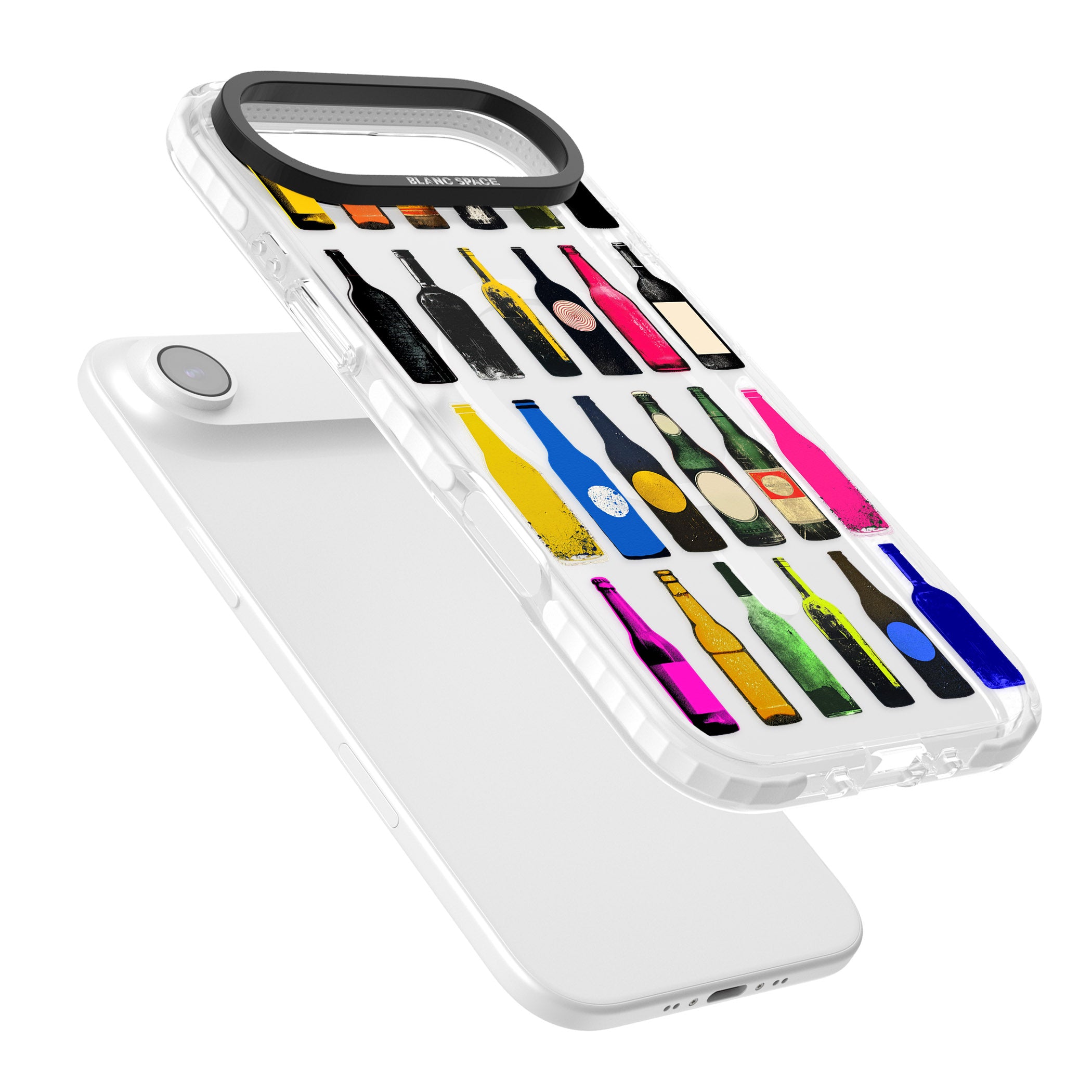 Glass Bottles iPhone 17 Air Impact Pro Clear Phone Case Colours