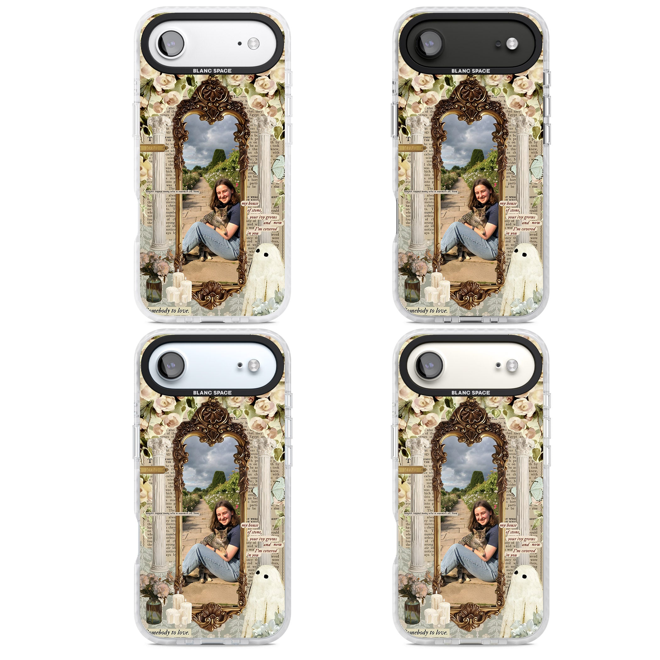 Personalised Soft Vintage Frame iPhone 17 Air Impact Pro Clear Phone Case APT Impact Protection