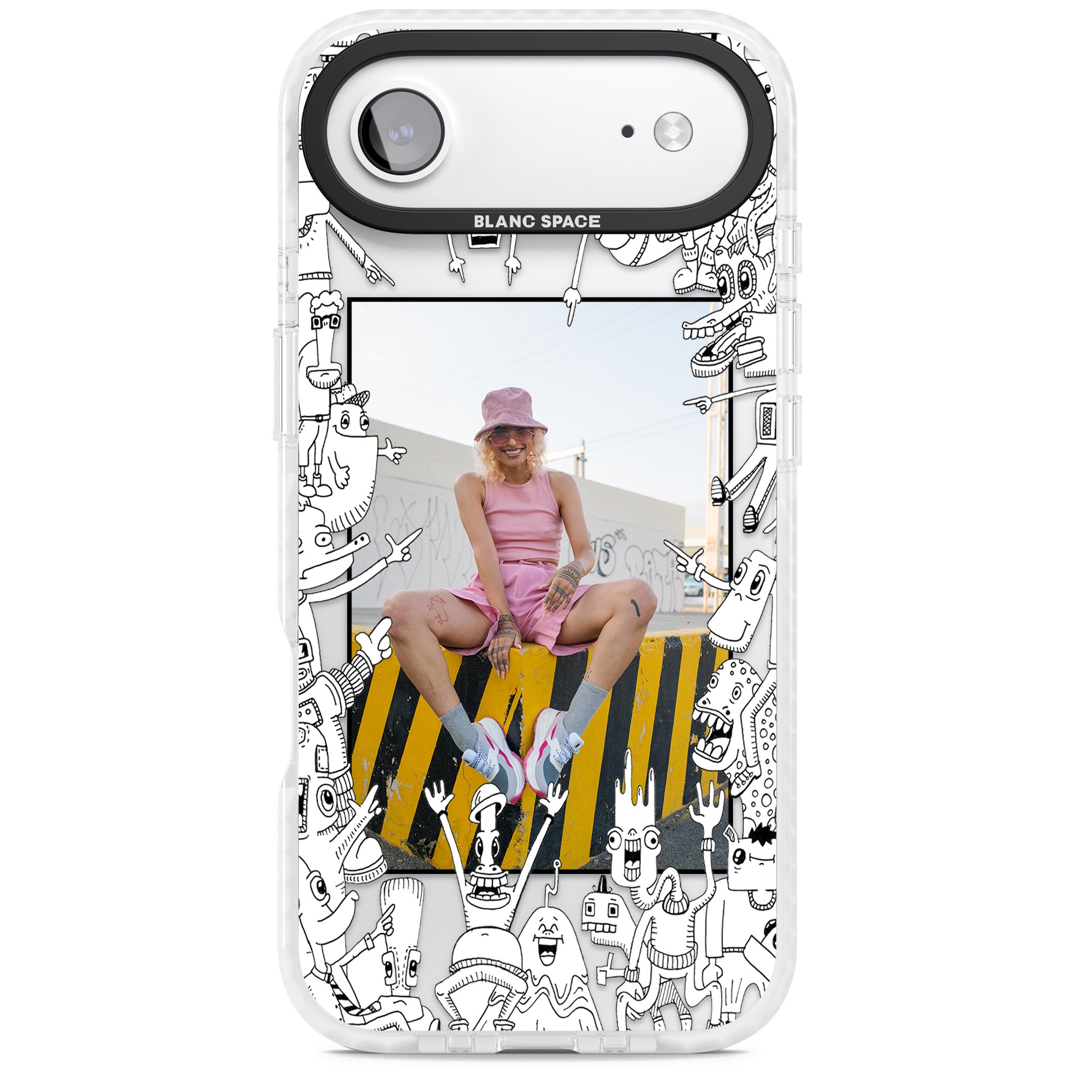 Personalised Look At This Photo Case iPhone 17 Air Impact Pro Clear Phone Case