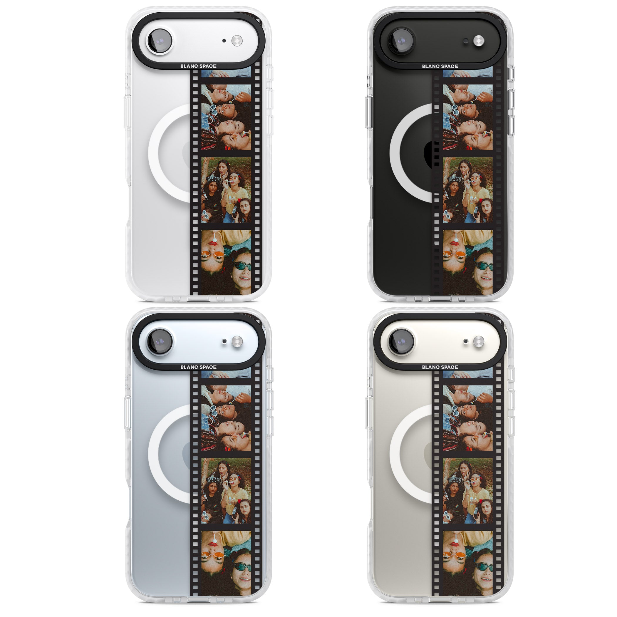 Personalised Photo Film Strip iPhone 17 Air Impact Pro Clear Phone Case APT Impact Protection