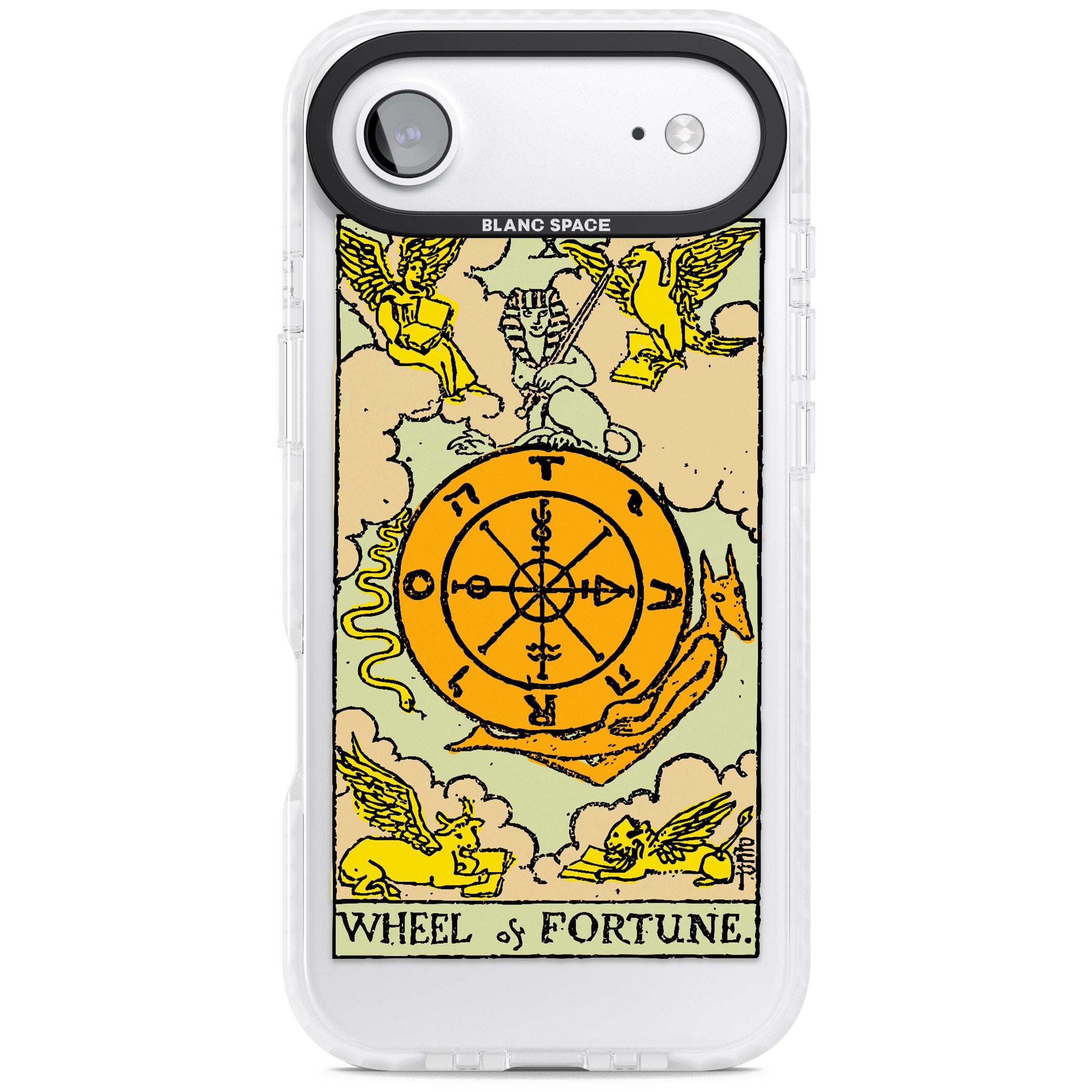 Personalised Wheel Of Fortune Tarot Card (Color) iPhone 17 Air Impact Pro Clear Phone Case