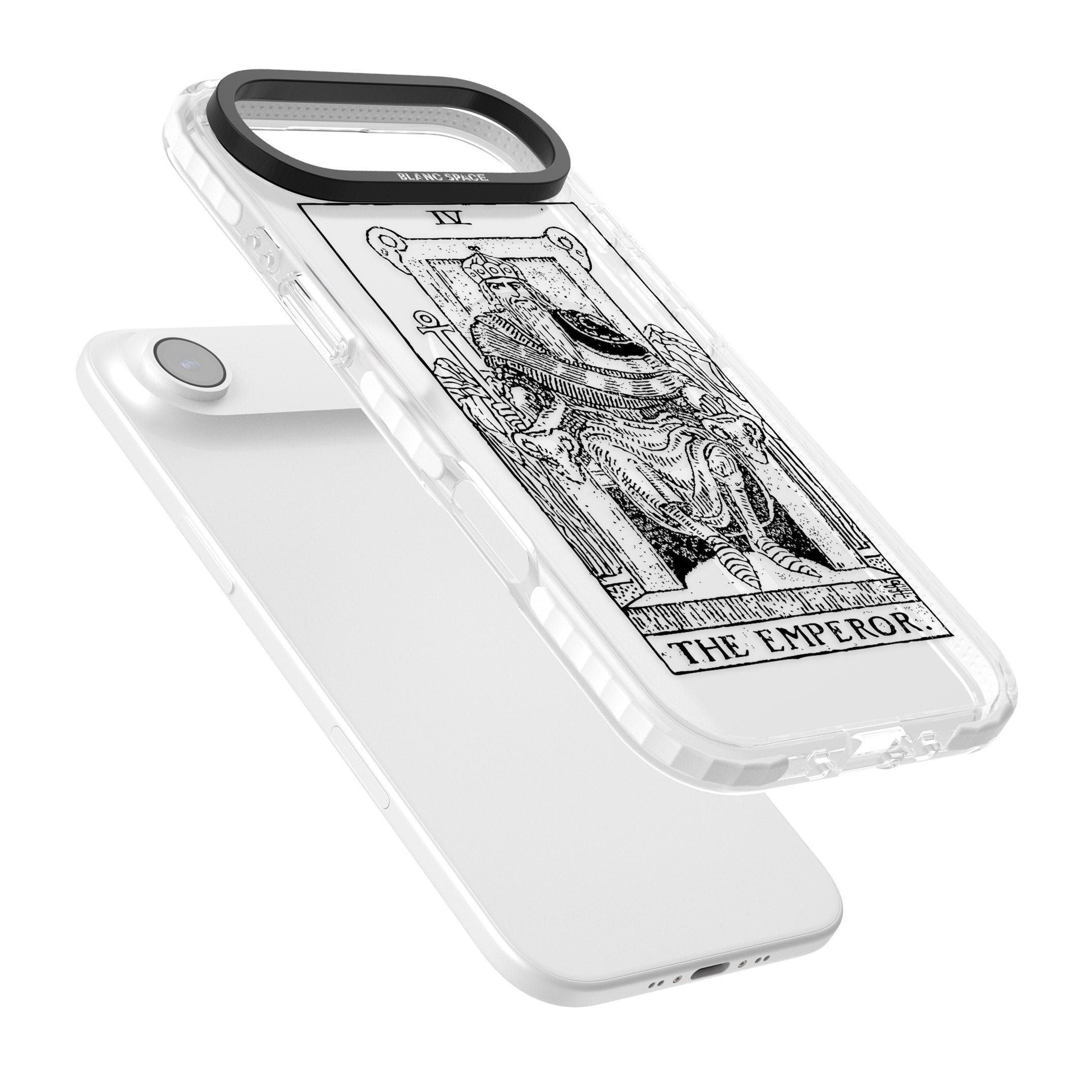 Personalised The Emperor Tarot iPhone 17 Air Impact Pro Clear Phone Case Colours