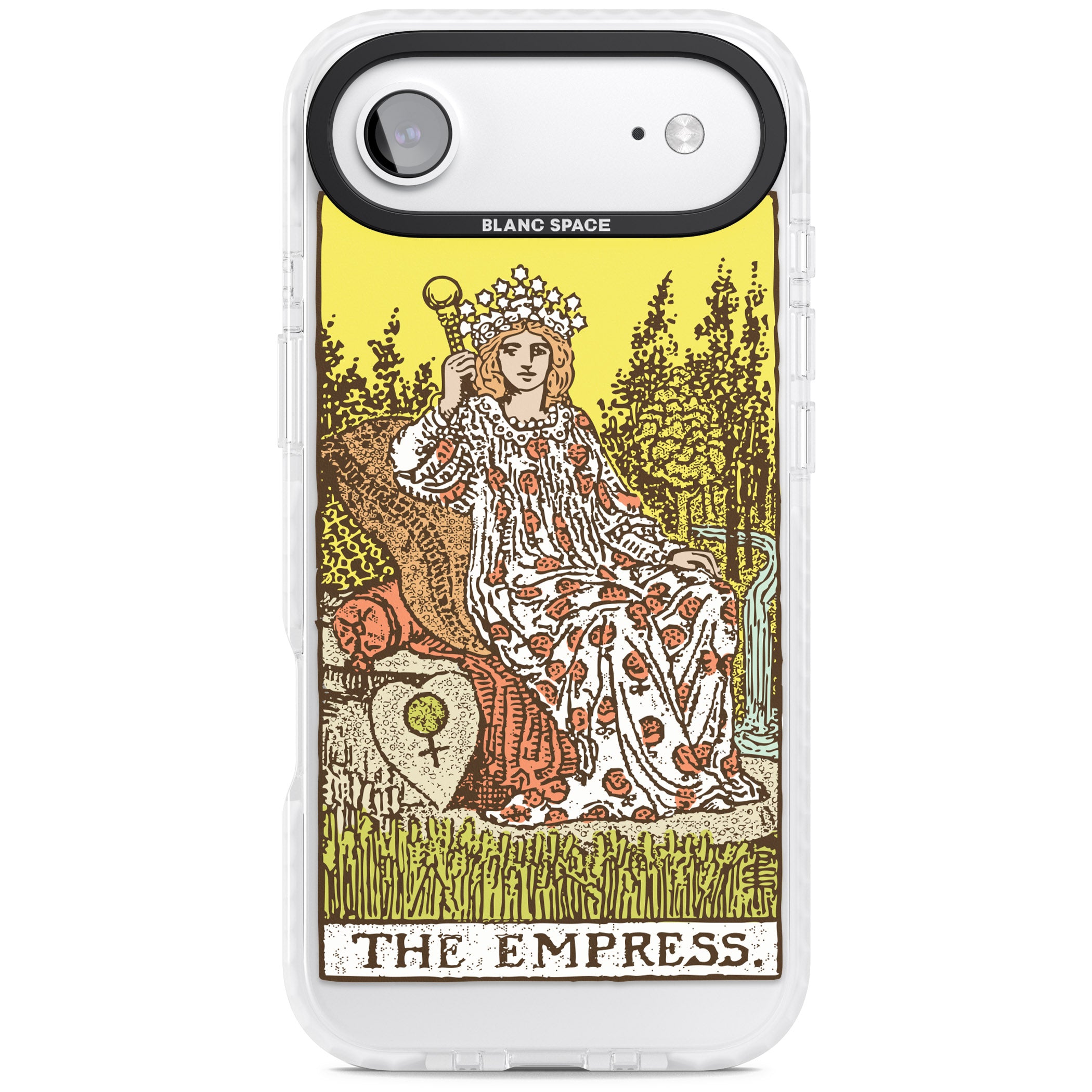 Personalised The Empress Tarot Card (Color) iPhone 17 Air Impact Pro Clear Phone Case