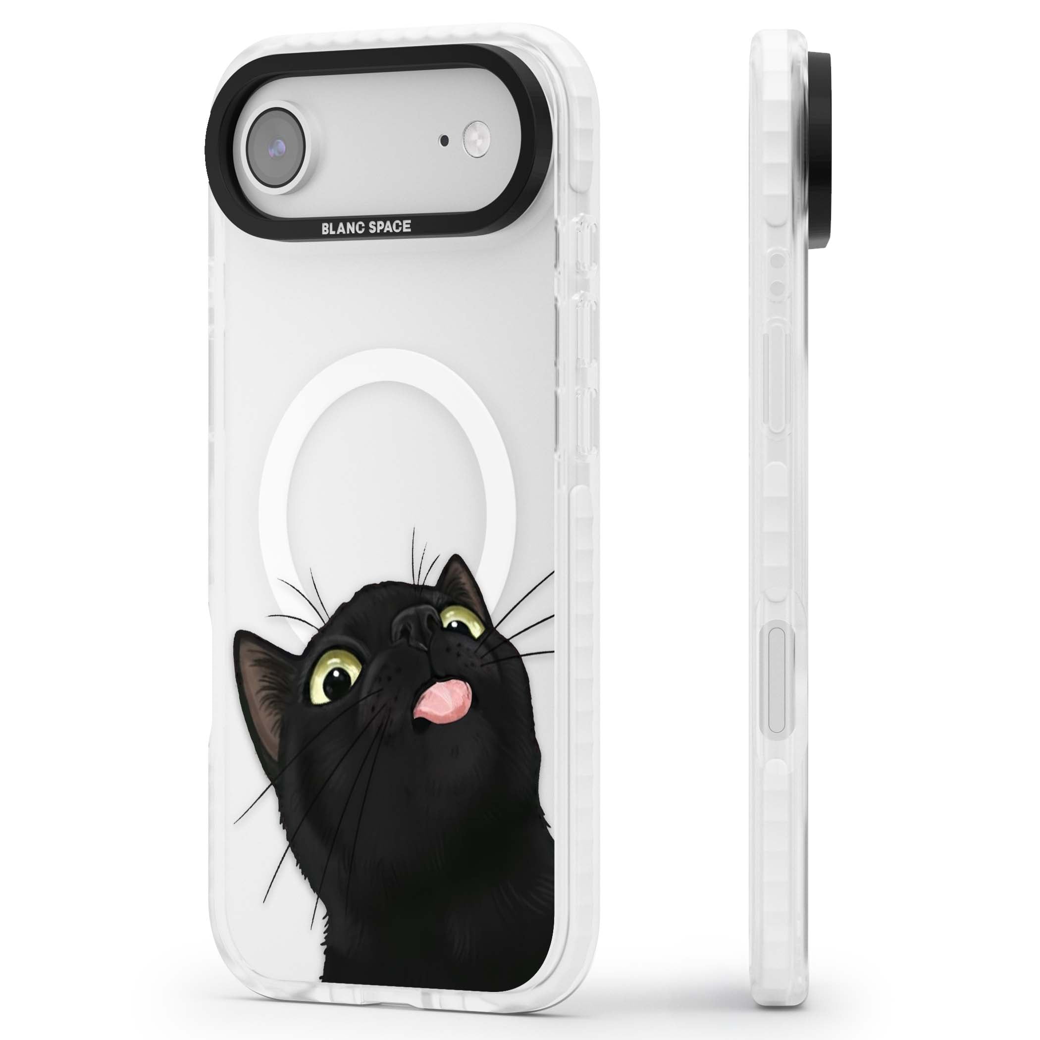 Black Cat Energy for her iPhone case | Impact Magsafe case for iPhone Air
