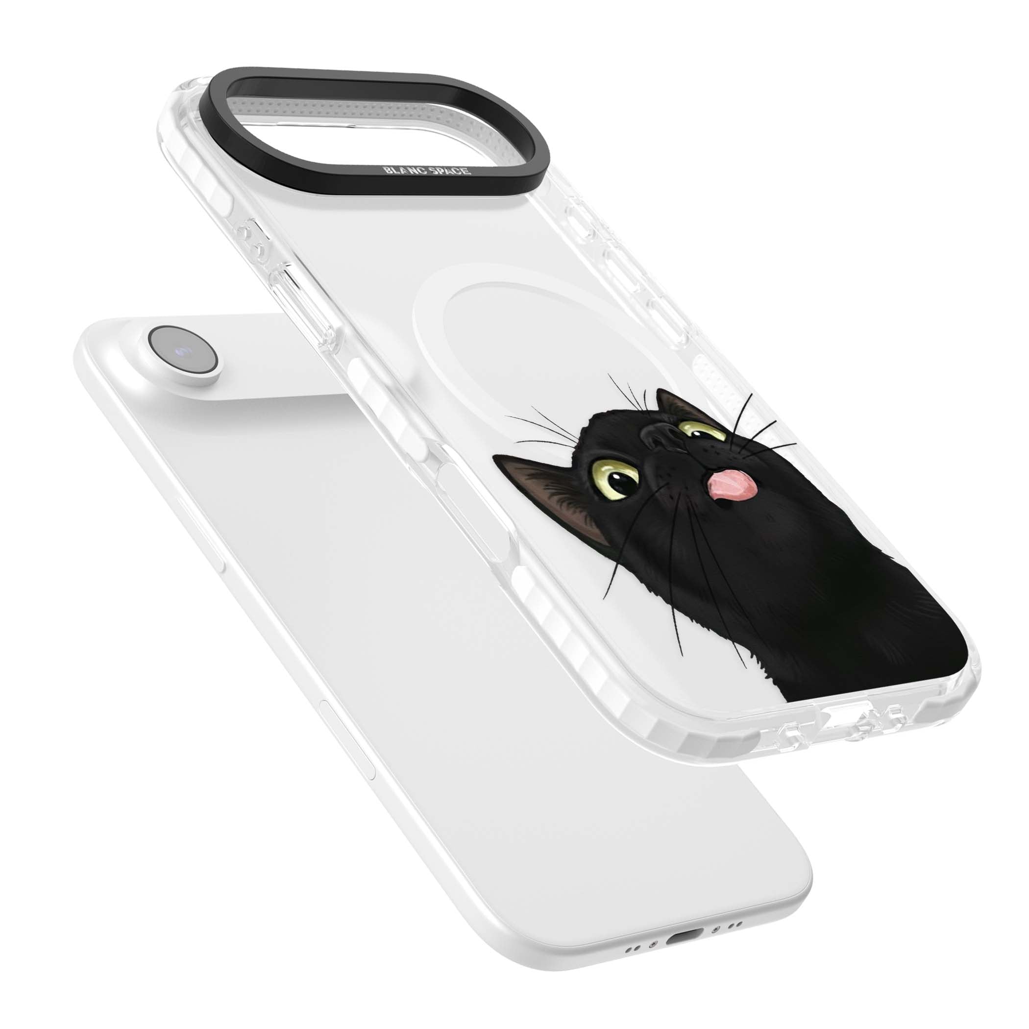 Black Cat Energy for her iPhone case | Impact Magsafe case for iPhone Air