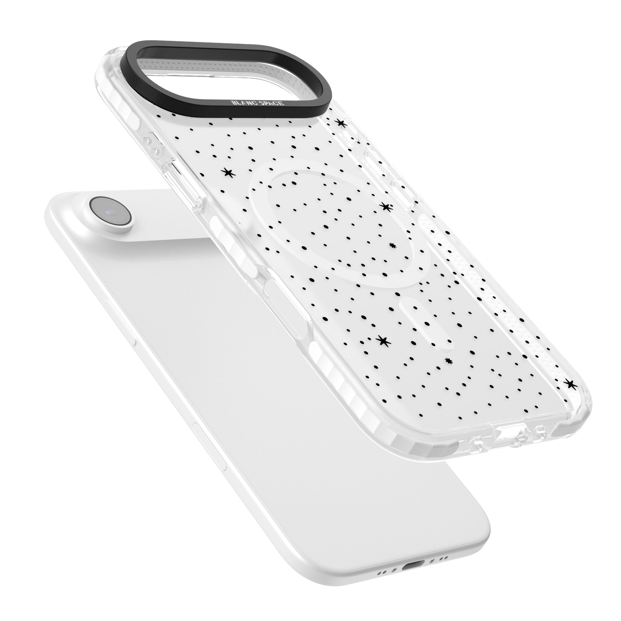 Celestial Starry Sky (Black) iPhone 17 Air Impact Pro Clear Phone Case Colours