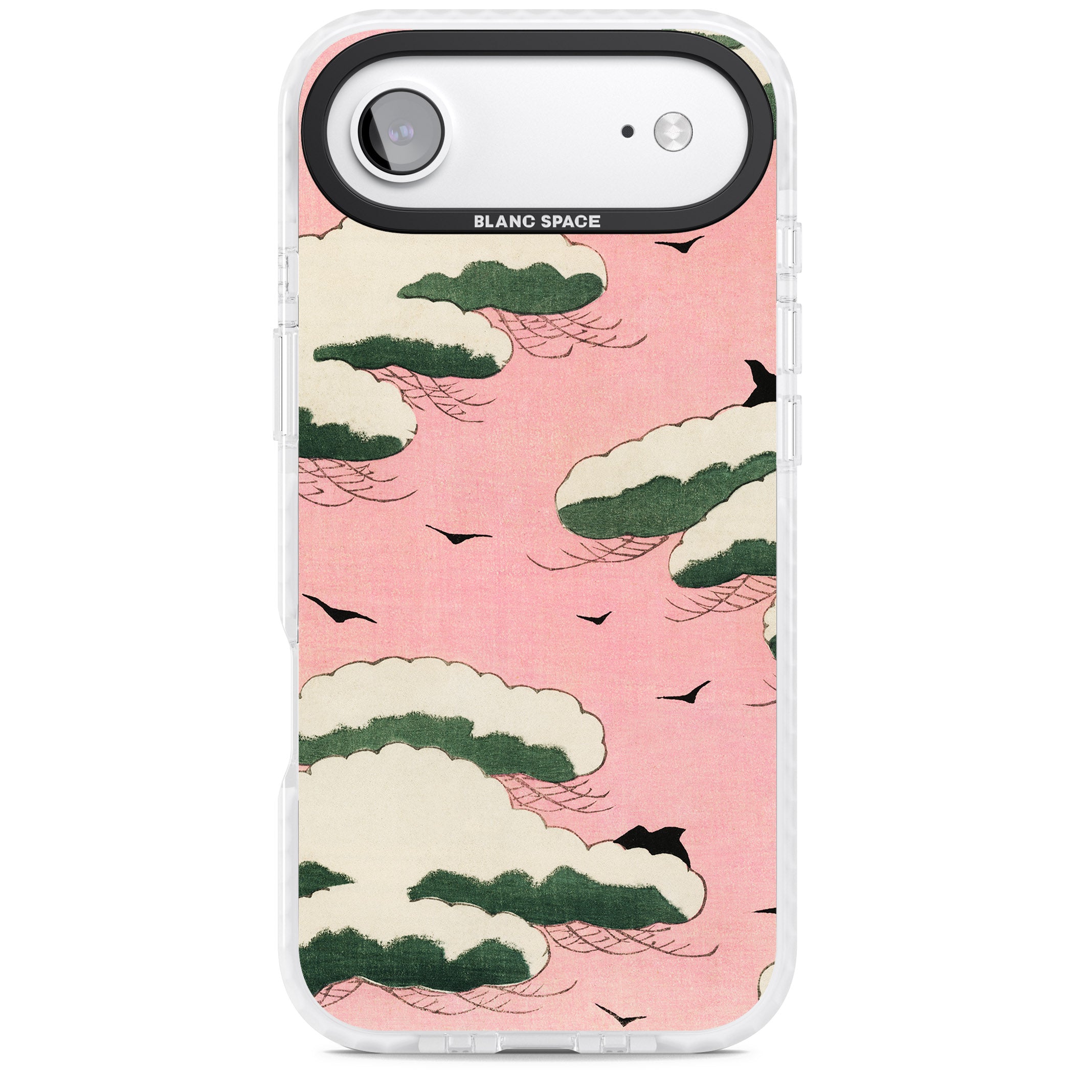 Japanese Pink Sky iPhone 17 Air Impact Pro Clear Phone Case