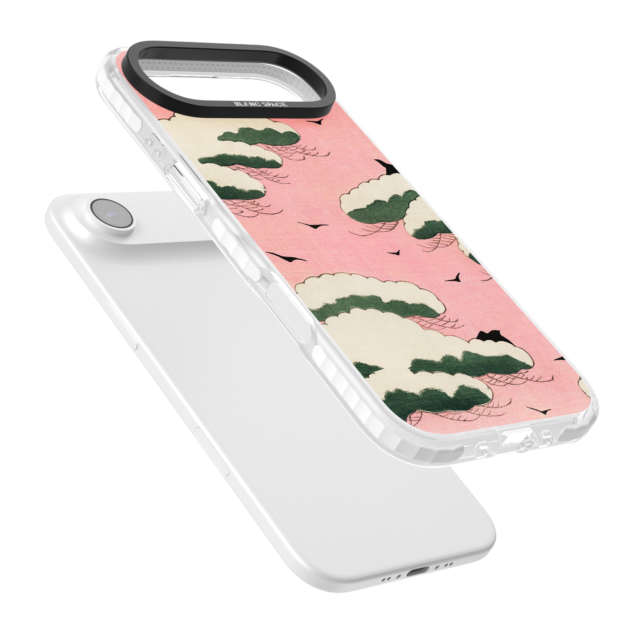 Japanese Pink Sky iPhone 17 Air Impact Pro Clear Phone Case Colours