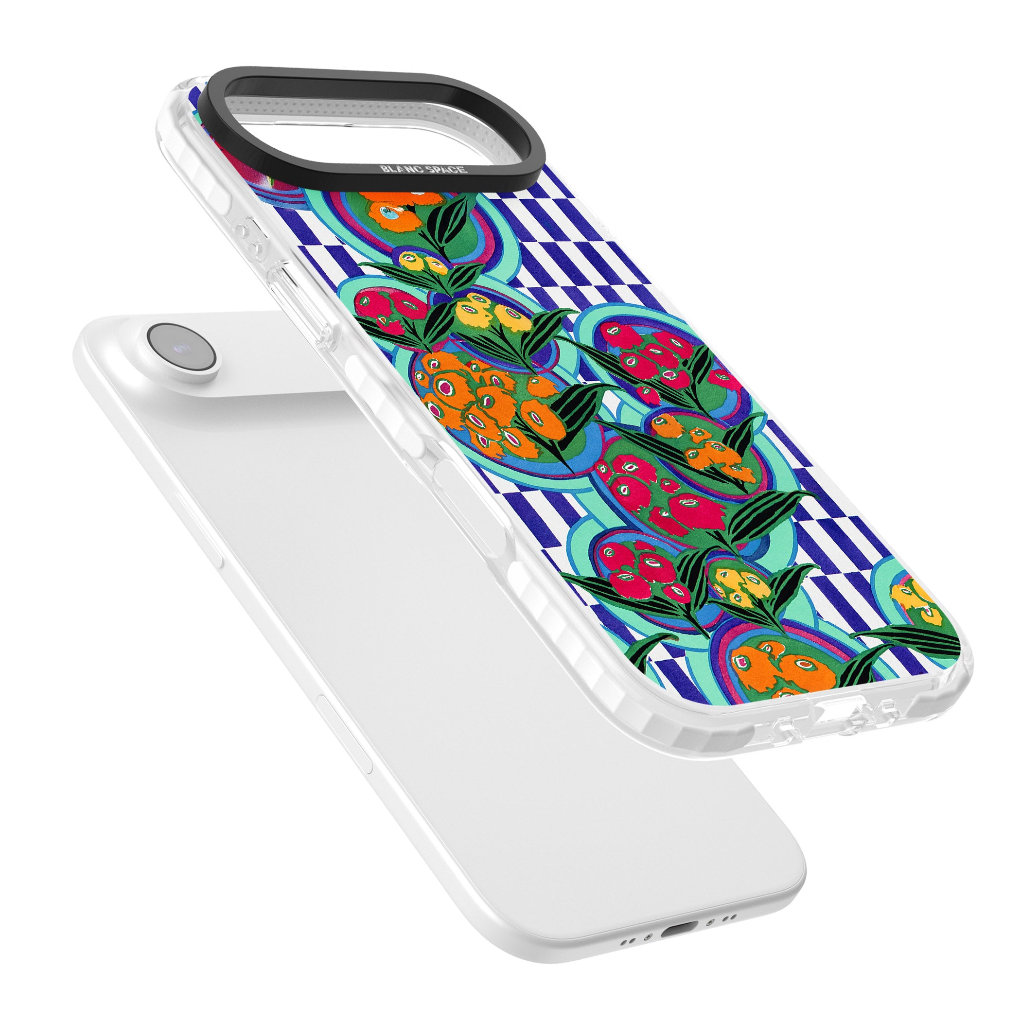 Vintage Fruit Plates iPhone 17 Air Impact Pro Clear Phone Case Colours