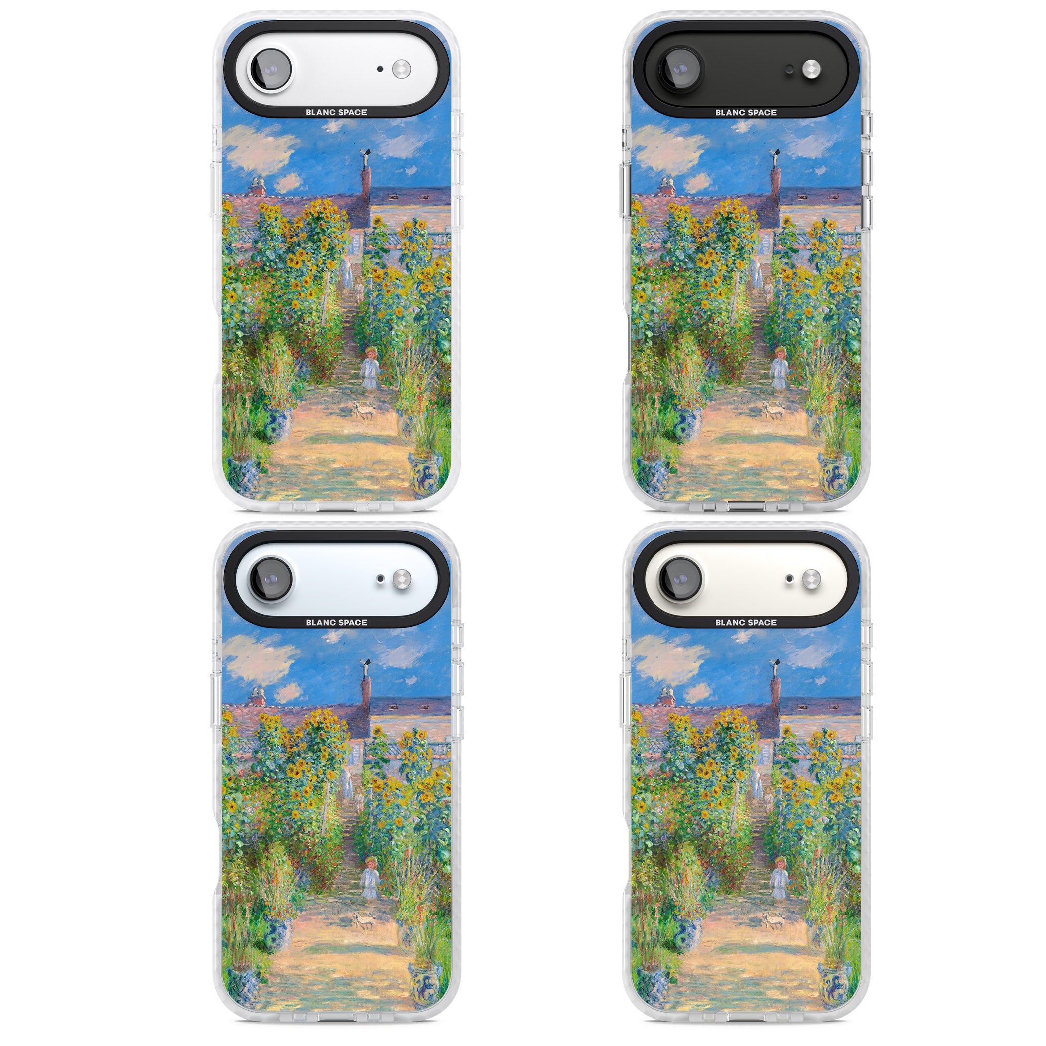 Garden at Vetheuil iPhone 17 Air Impact Pro Clear Phone Case APT Impact Protection