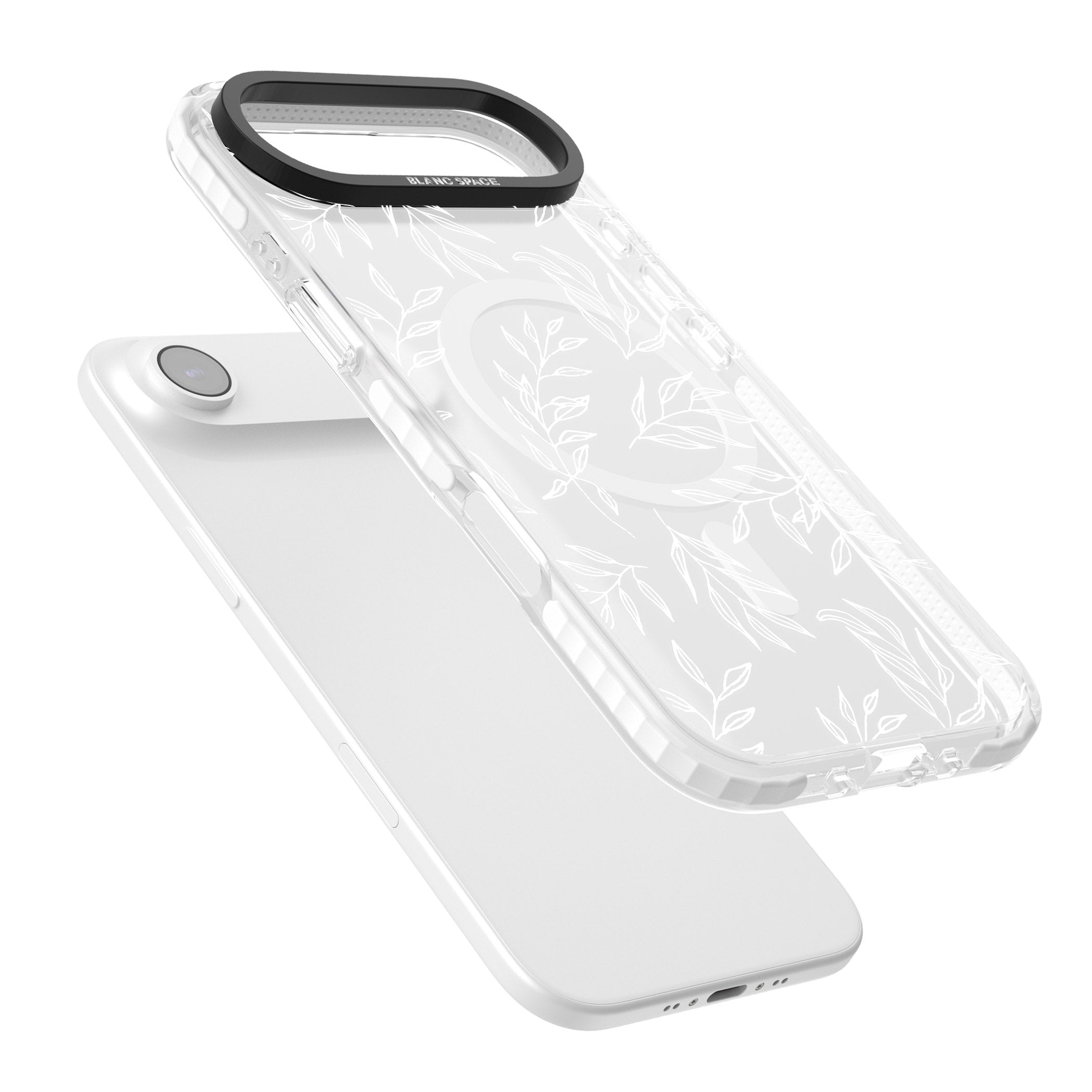 Leafy Botanical iPhone 17 Air Impact Pro Clear Phone Case Colours