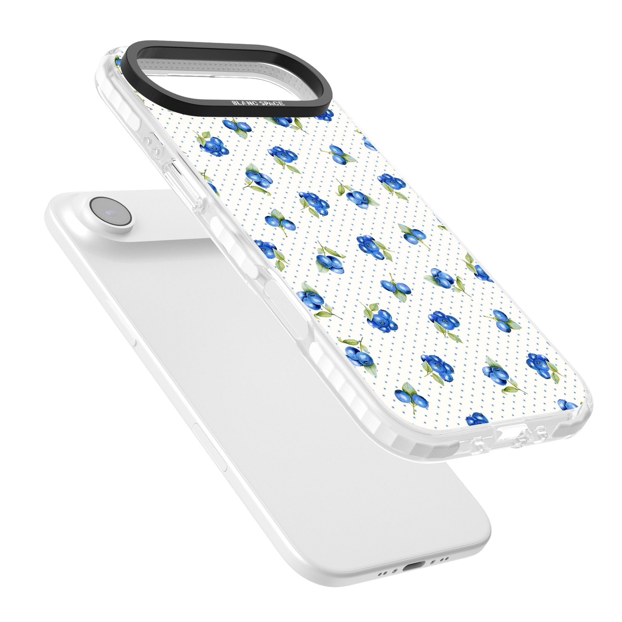 Blueberry Picnic iPhone 17 Air Impact Pro Clear Phone Case Colours