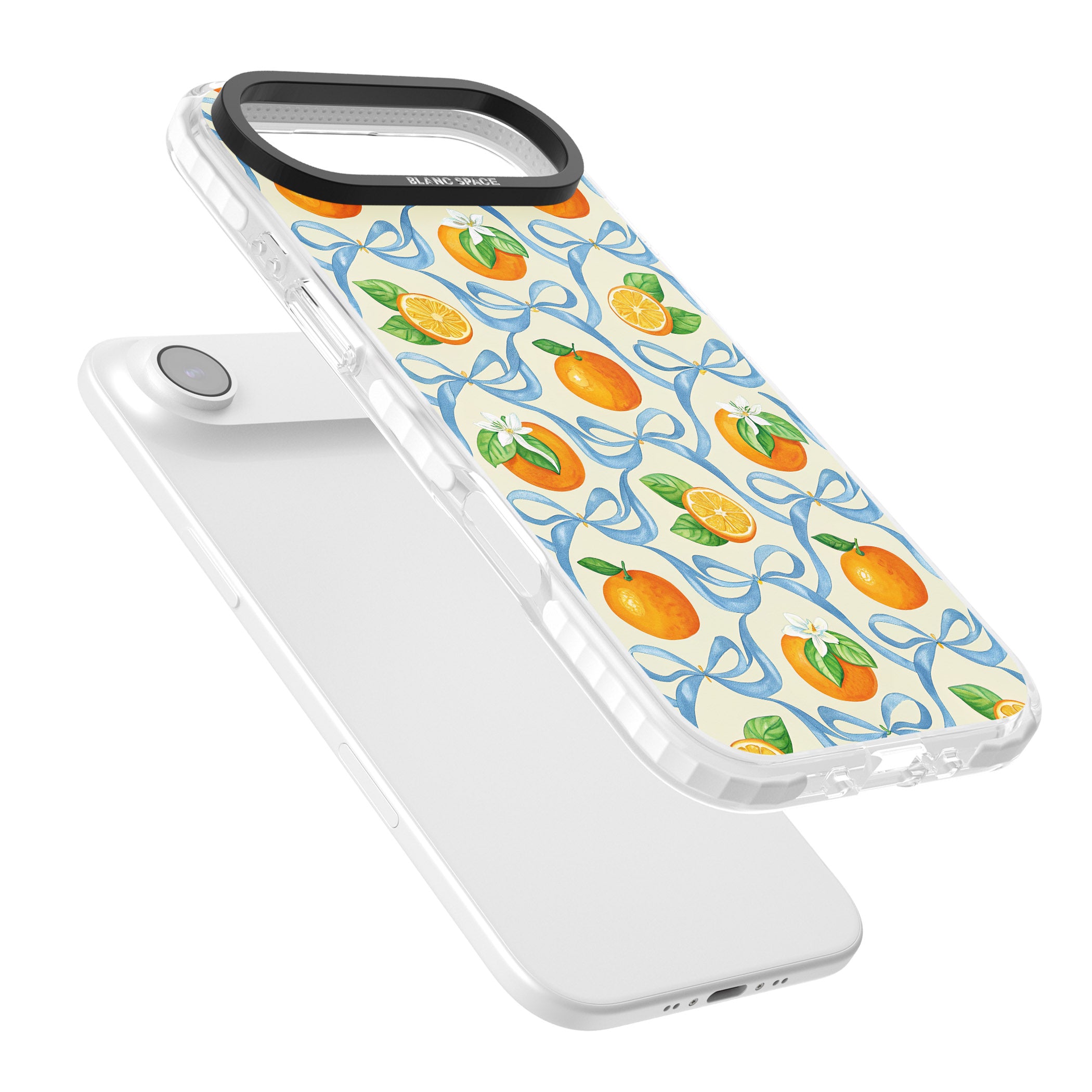 Bows & Clementines iPhone 17 Air Impact Pro Clear Phone Case Colours