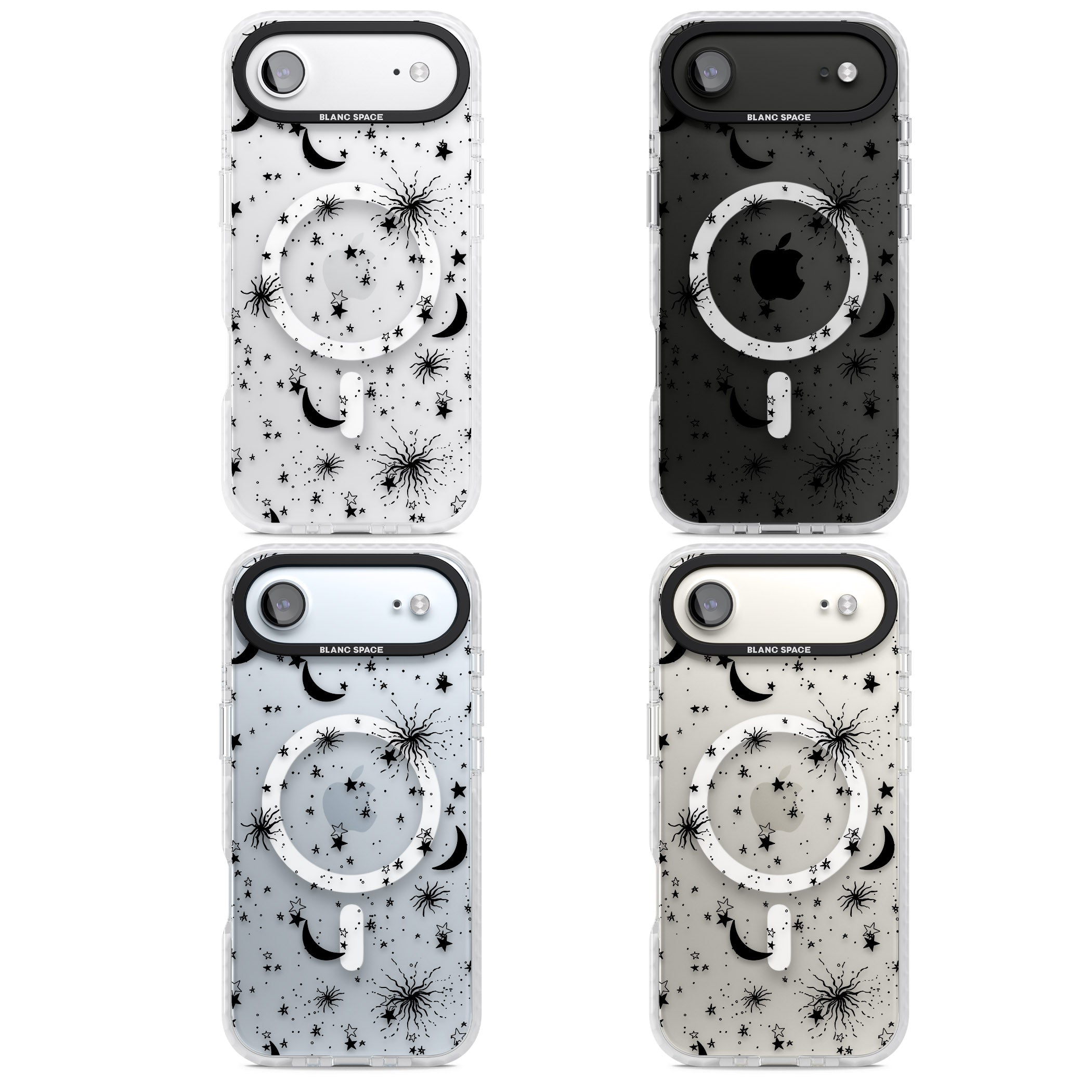 Celestial Night iPhone 17 Air Impact Pro Clear Phone Case APT Impact Protection