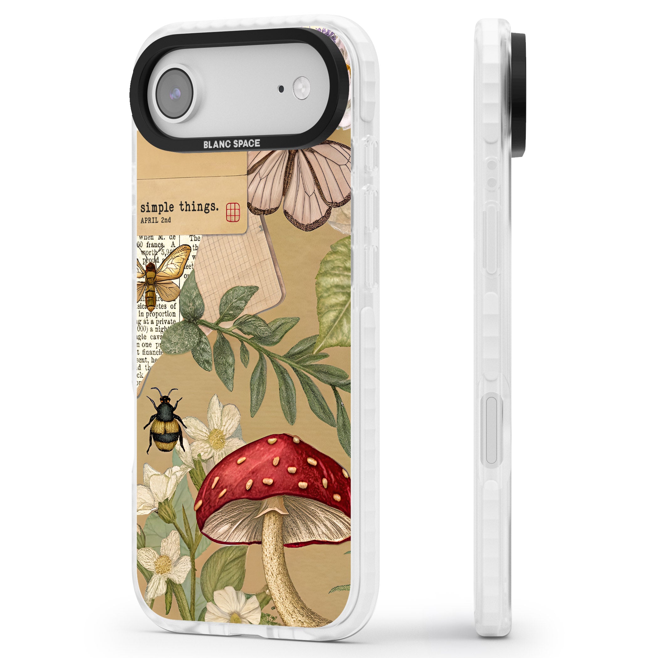 Simple Things iPhone 17 Air Impact Pro Clear Phone Case Side Profile
