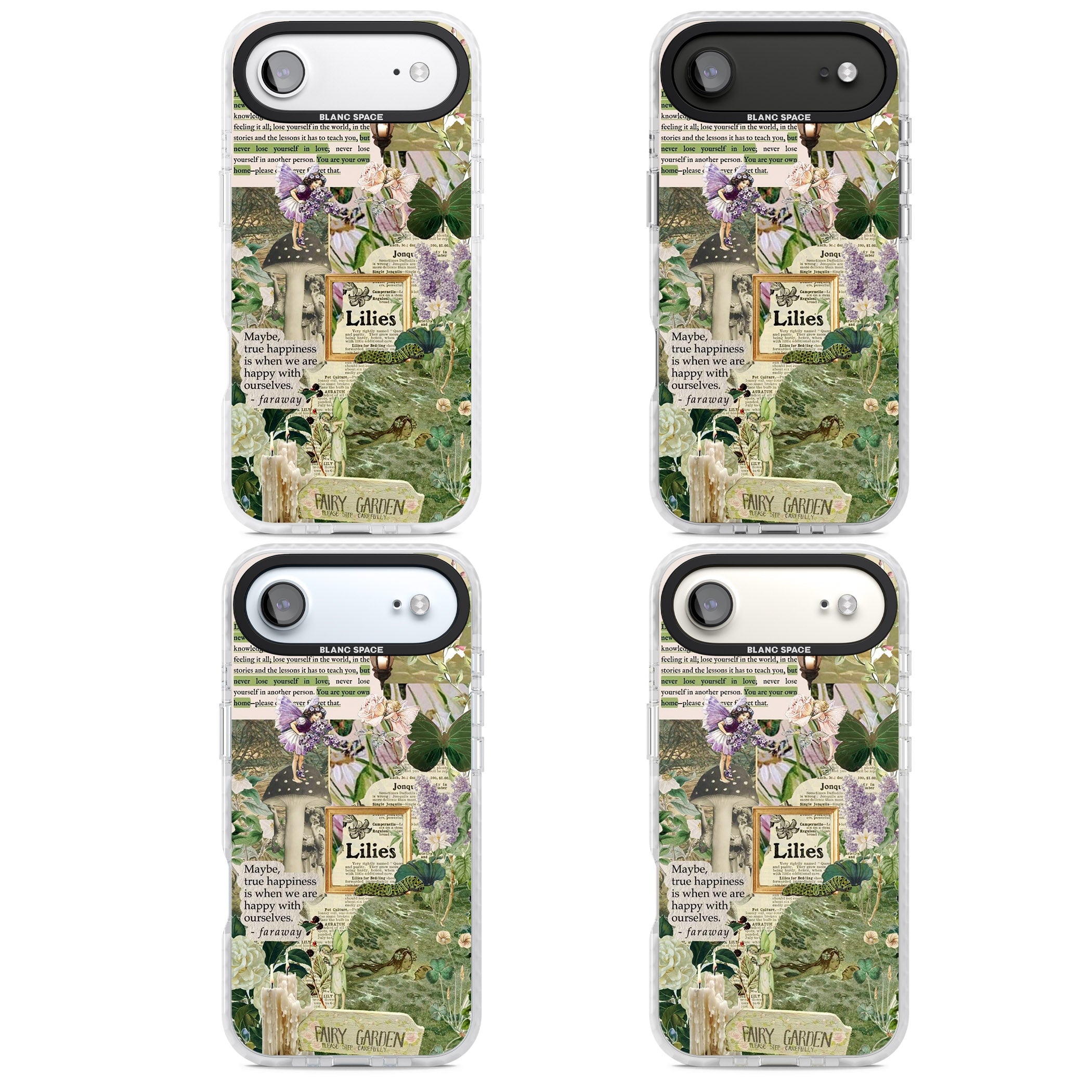 Fairy Garden iPhone 17 Air Impact Pro Clear Phone Case APT Impact Protection