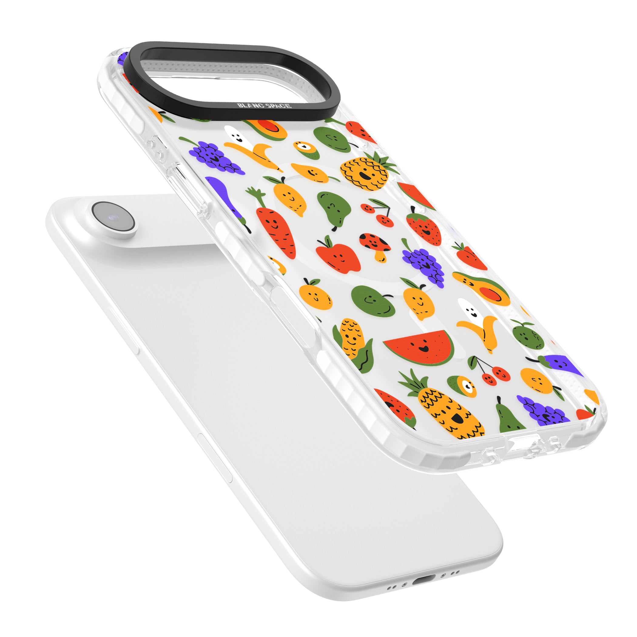 Playful Fruit Kawaii iPhone 17 Air Impact Pro Clear Phone Case Colours