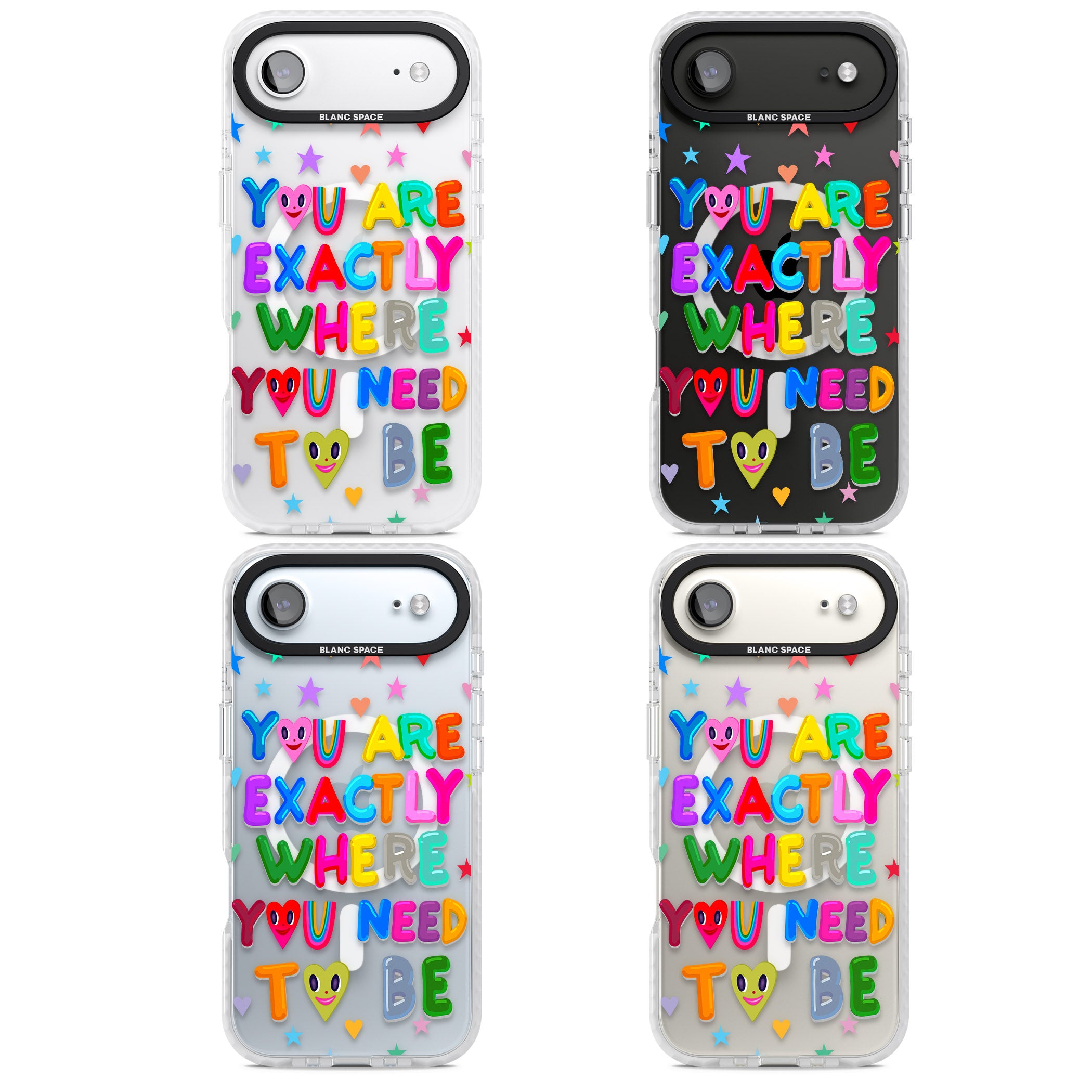 Exactly Where You Need To Be iPhone 17 Air Impact Pro Clear Phone Case APT Impact Protection