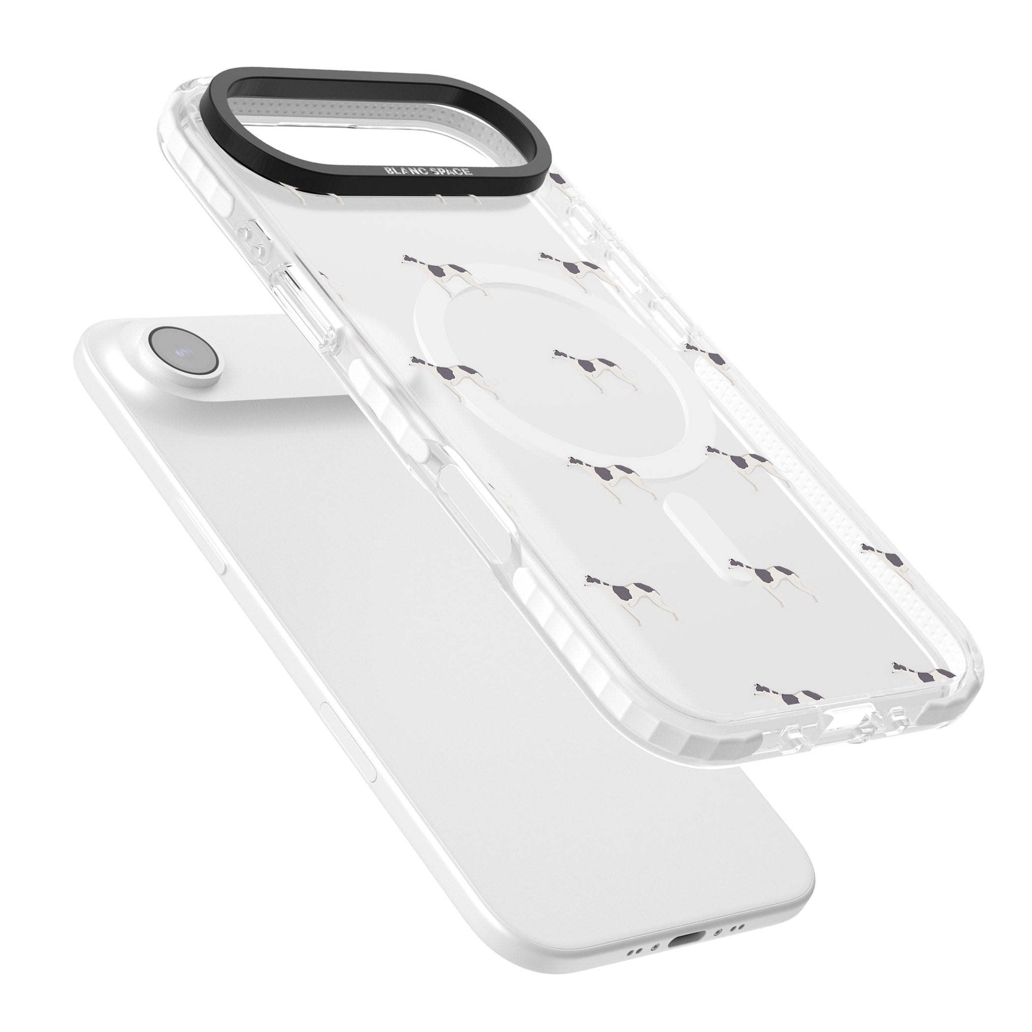 Greyhound Pattern iPhone 17 Air Impact Pro Clear Phone Case Colours