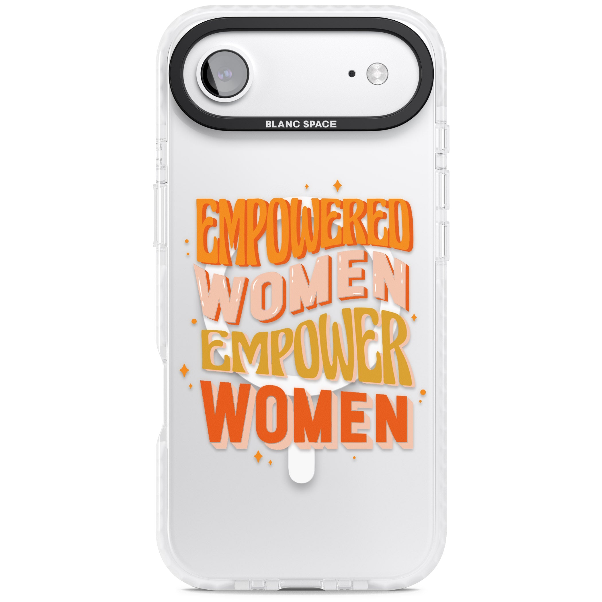 Empowered Women iPhone 17 Air Impact Pro Clear Phone Case