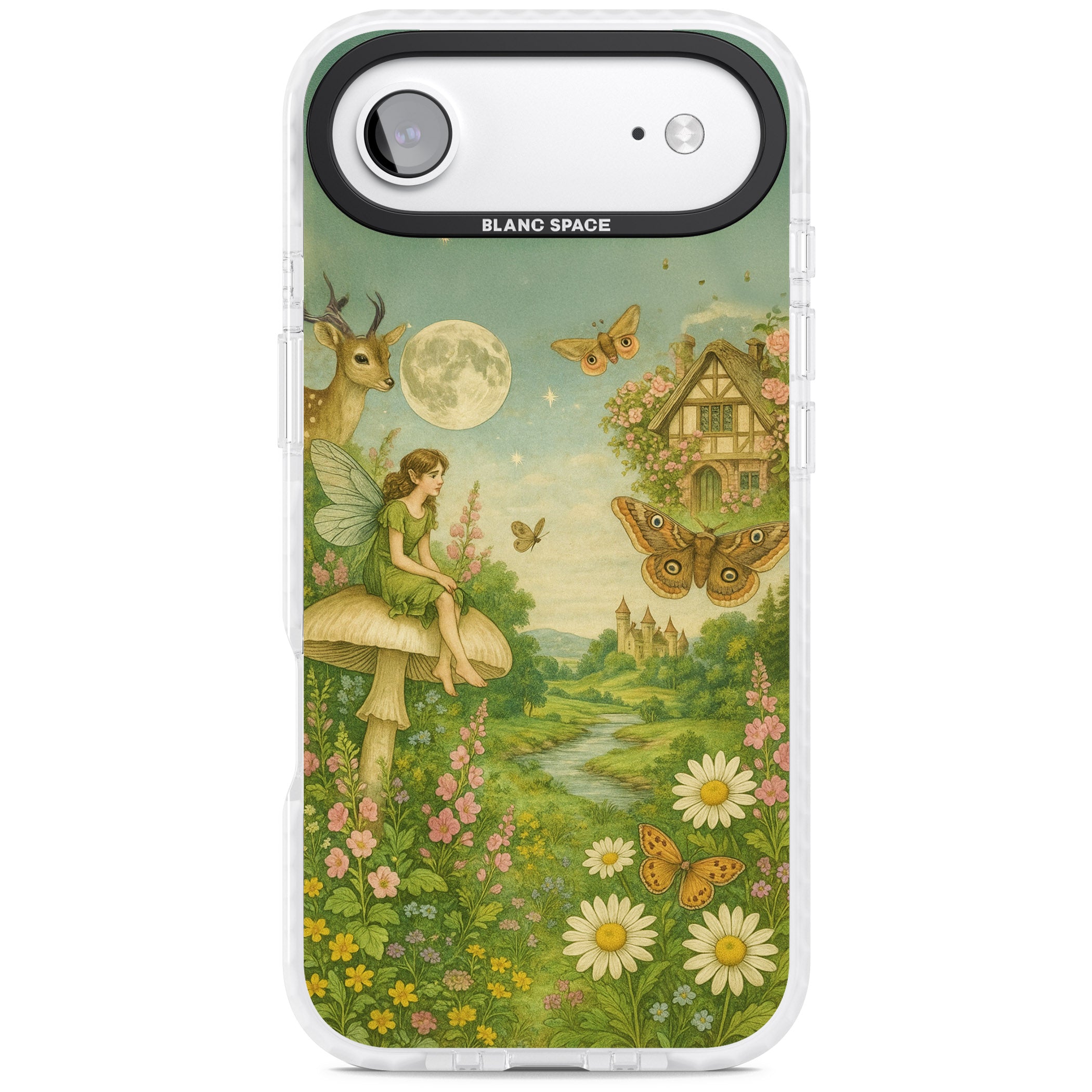 Cottage Fairy iPhone 17 Air Impact Pro Clear Phone Case