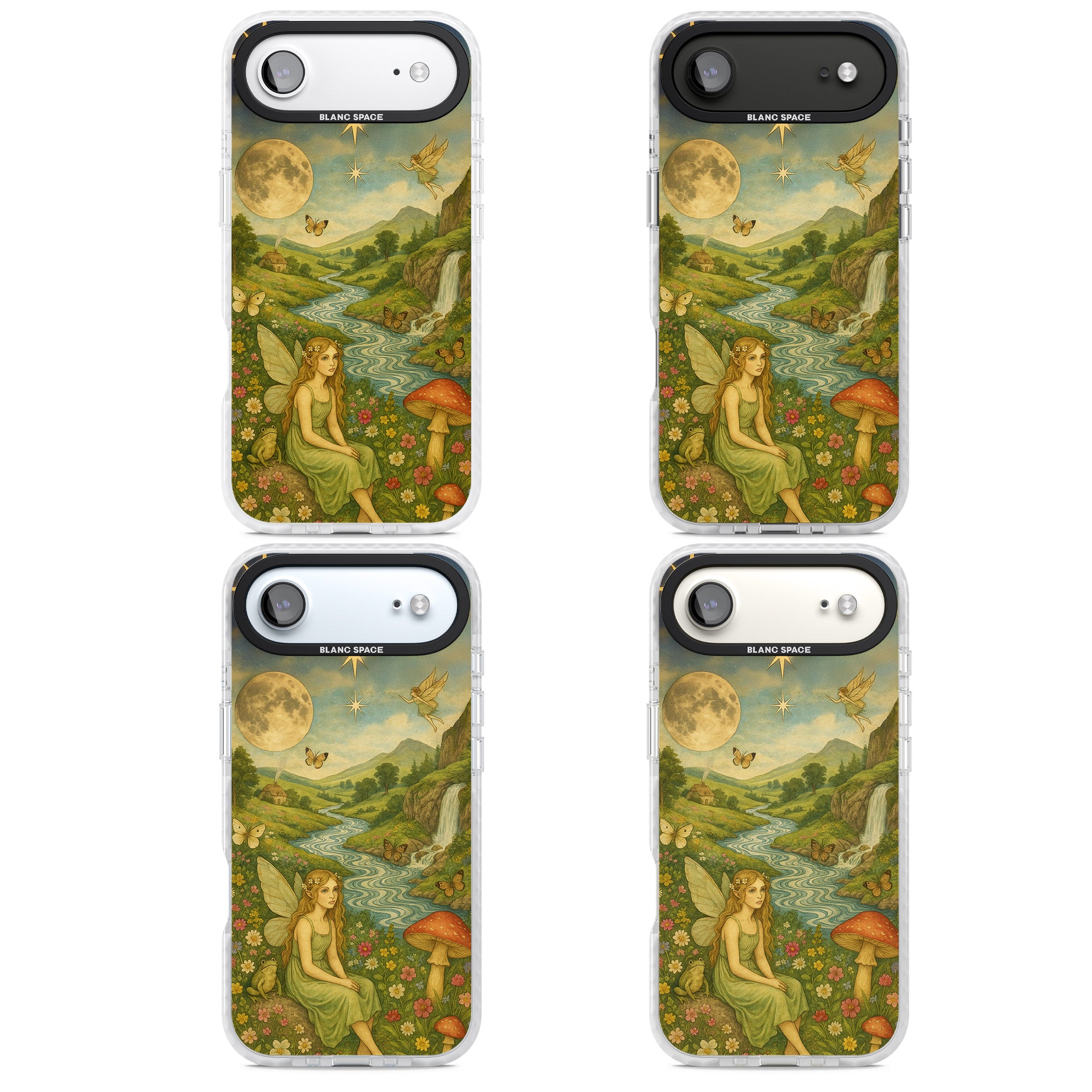 Nature Fairy iPhone 17 Air Impact Pro Clear Phone Case APT Impact Protection